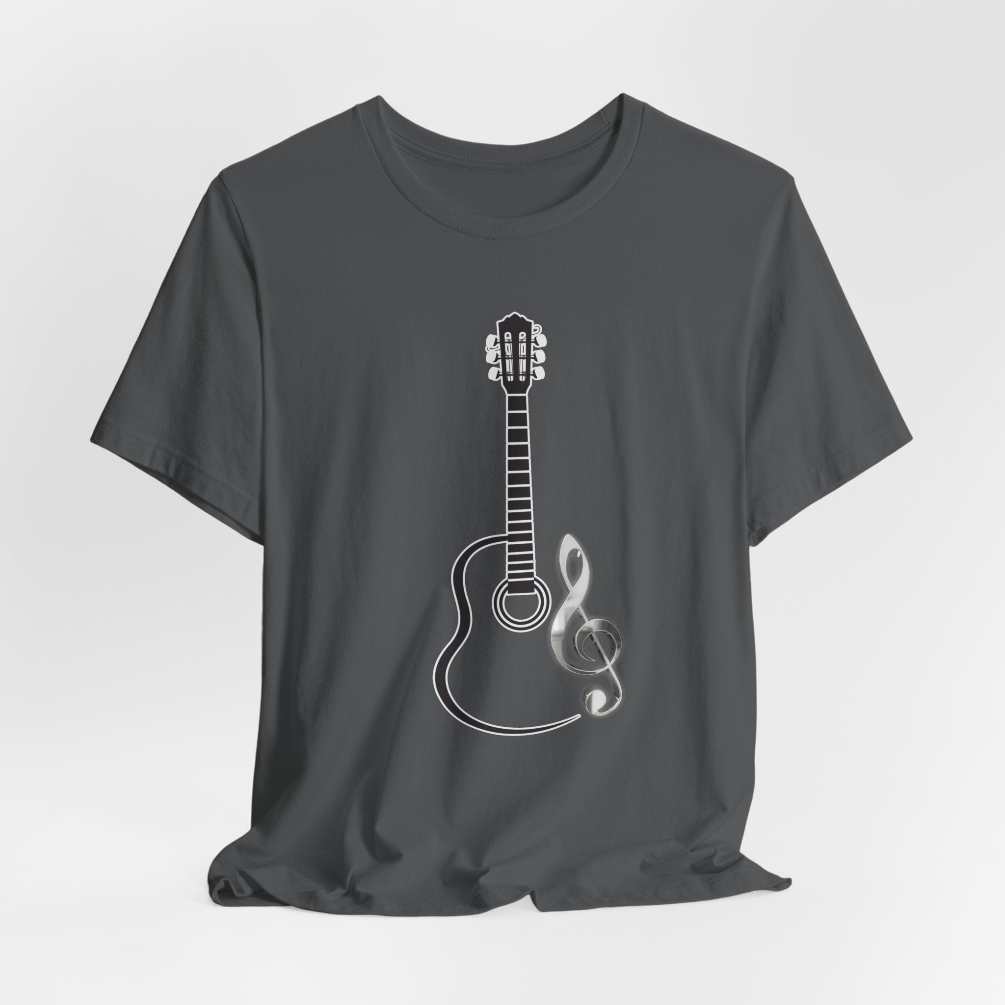 Acoustic Guitar Music Note Unisex T-shirt