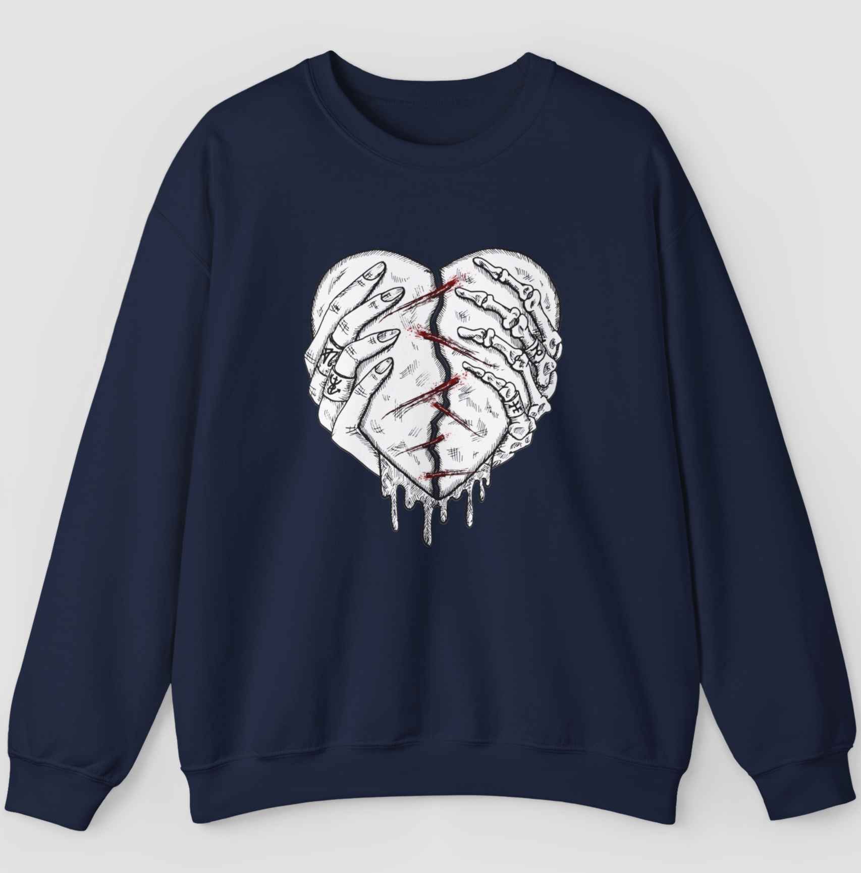 vintage broken heart graphics