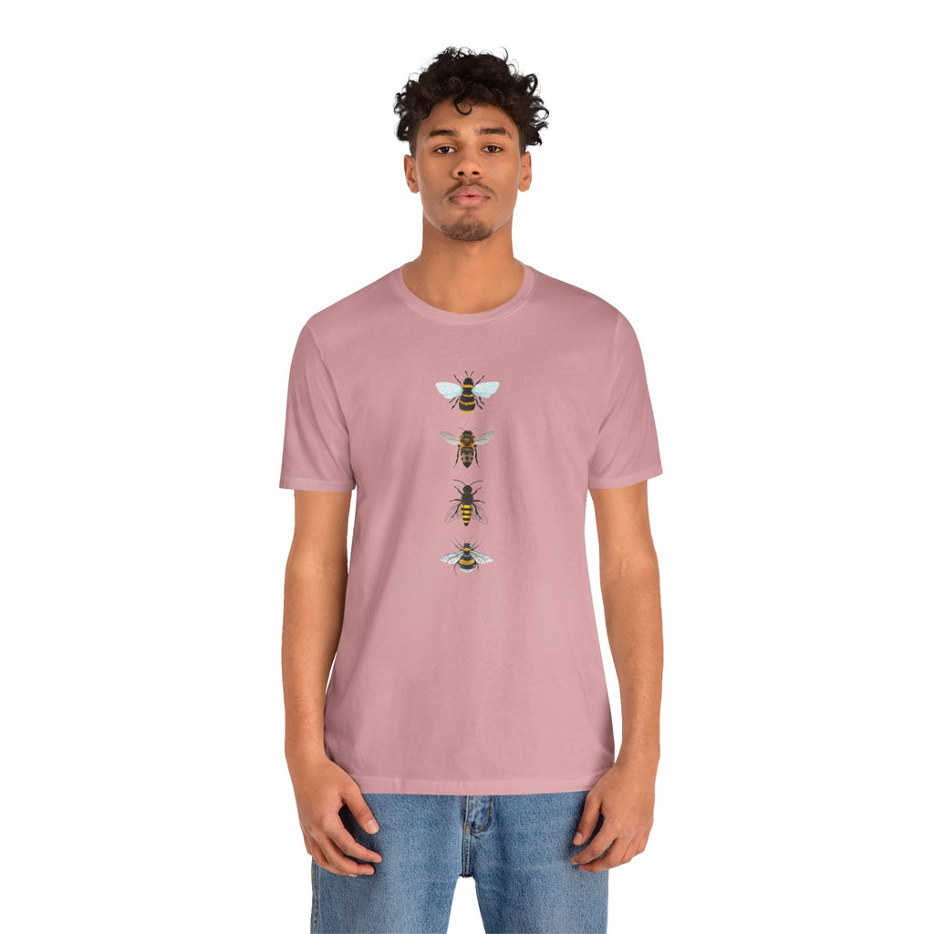Wild Bees Line Formation T-shirt