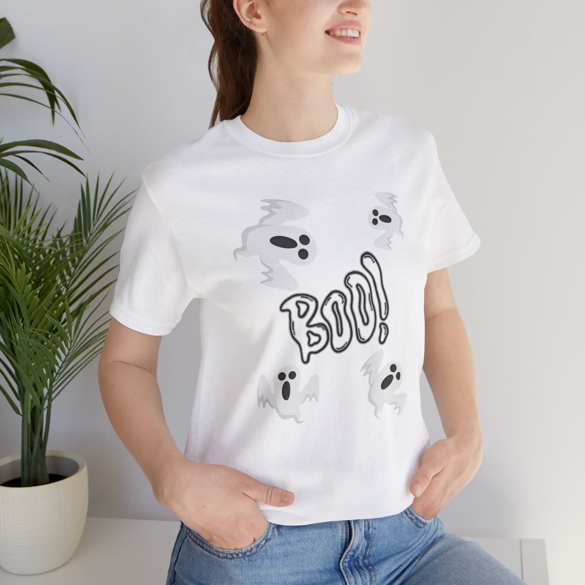 Boo Ghosts T-shirt for Men and Women
