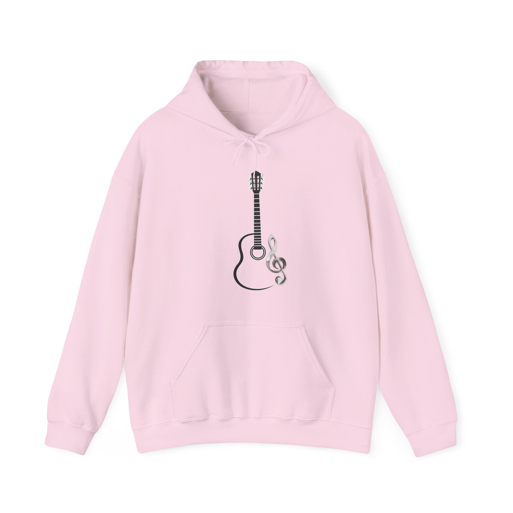 Acoustic Guitar Music Note Hoodie