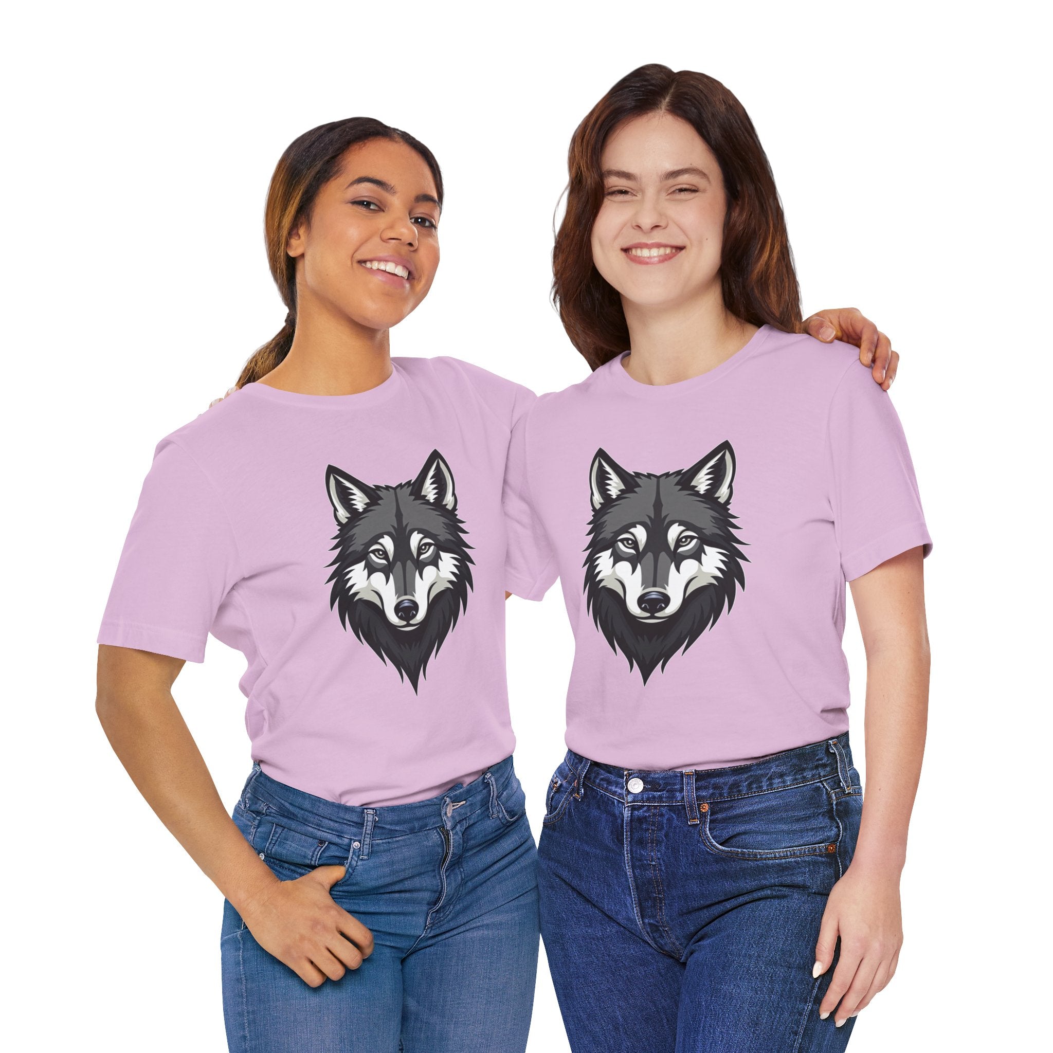 Bold Fox Face Graphic Unisex Animal & Pet T-Shirt