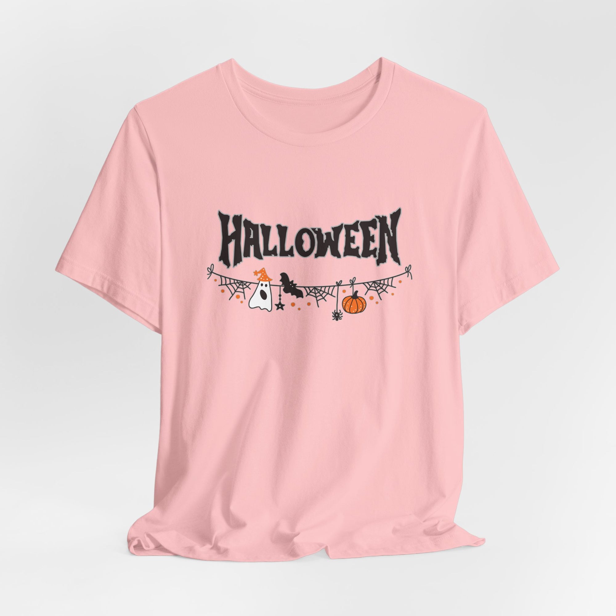 Halloween Spider Web T-shirt for Men and Women