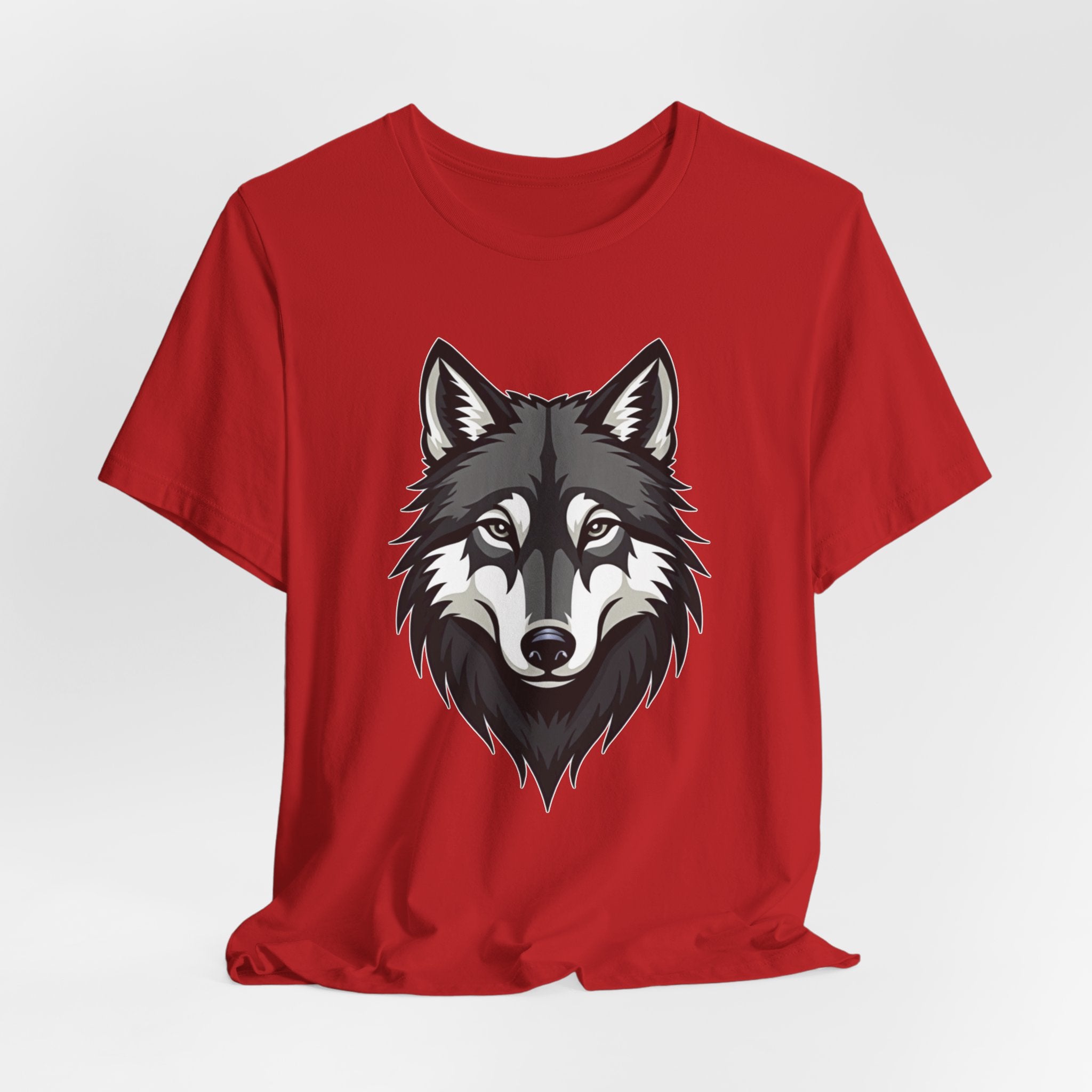 Bold Fox Face Graphic Unisex Animal & Pet T-Shirt