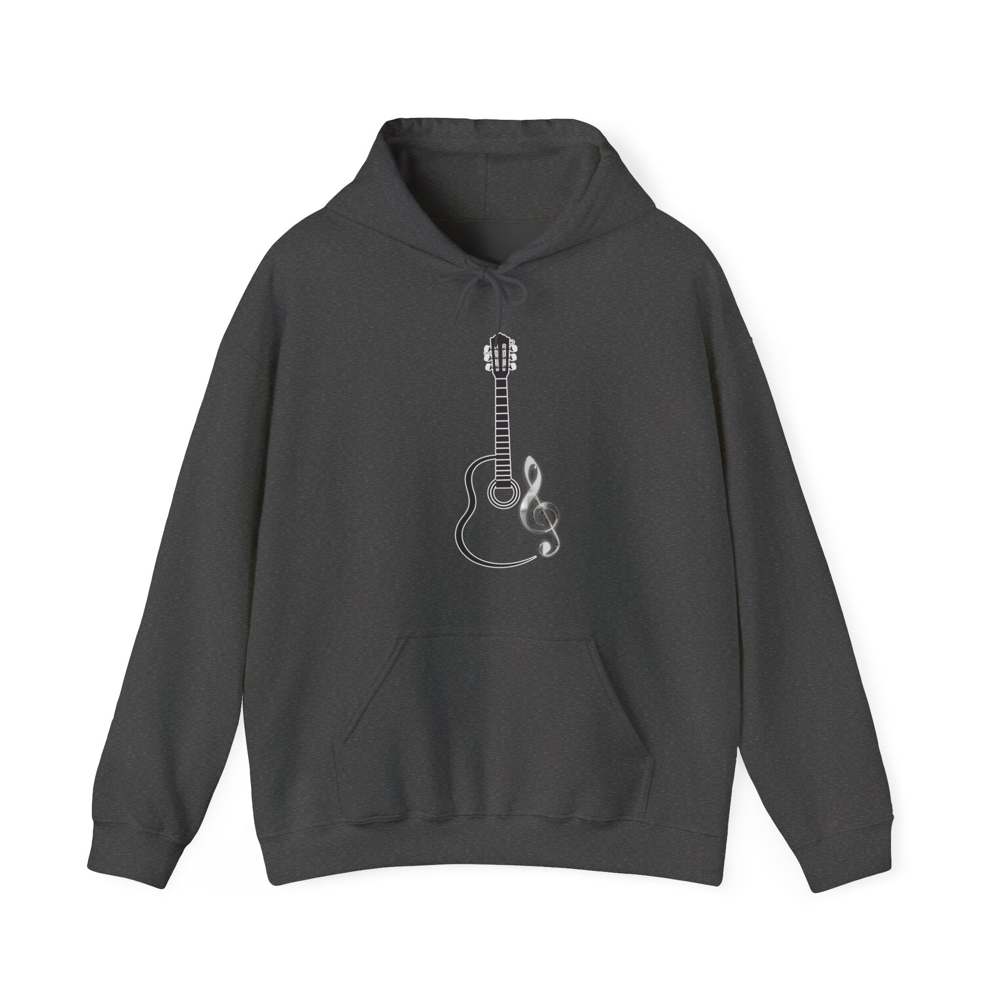 Acoustic Guitar Music Note Hoodie