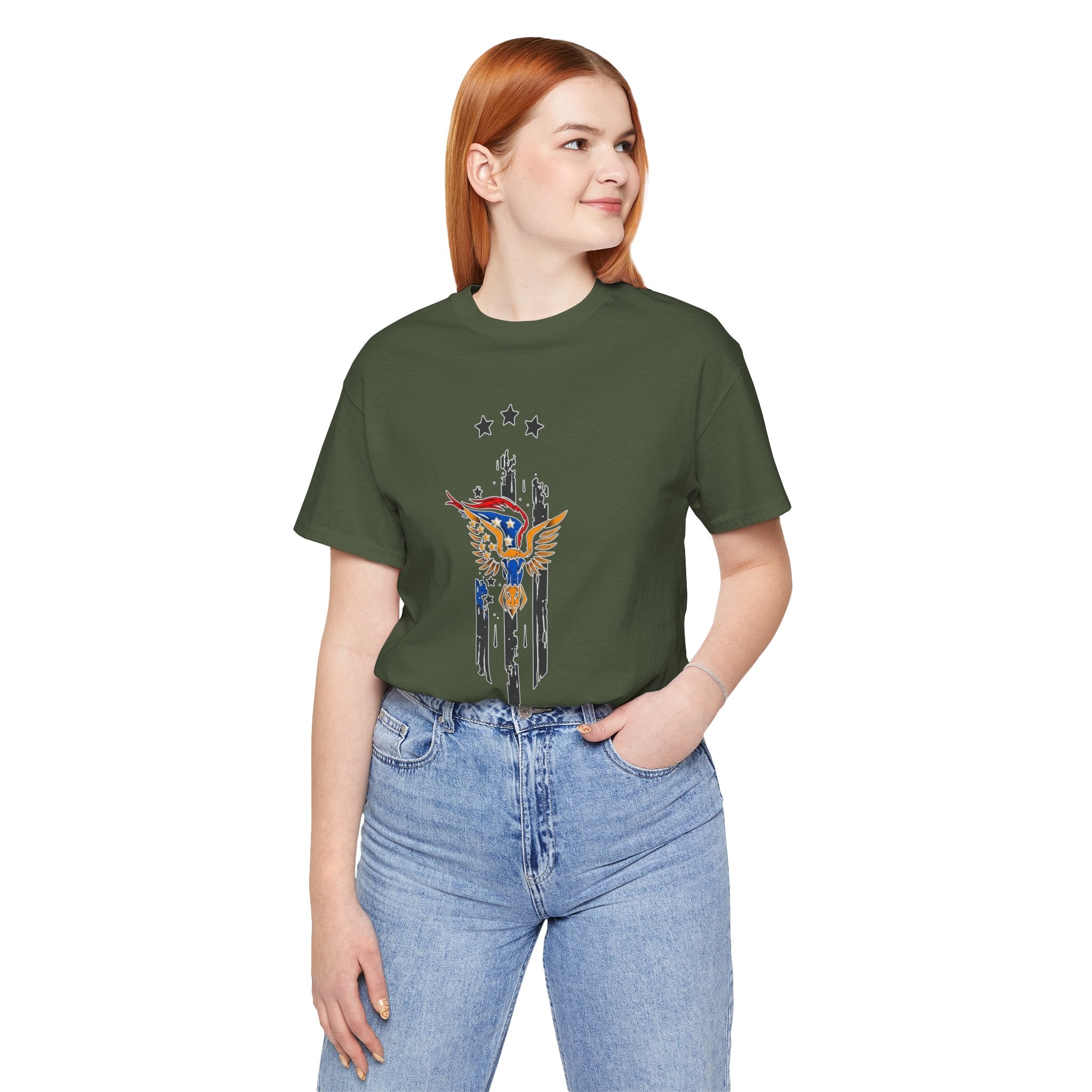 State Defender Patriotic Military Tribute Unisex T-shirt