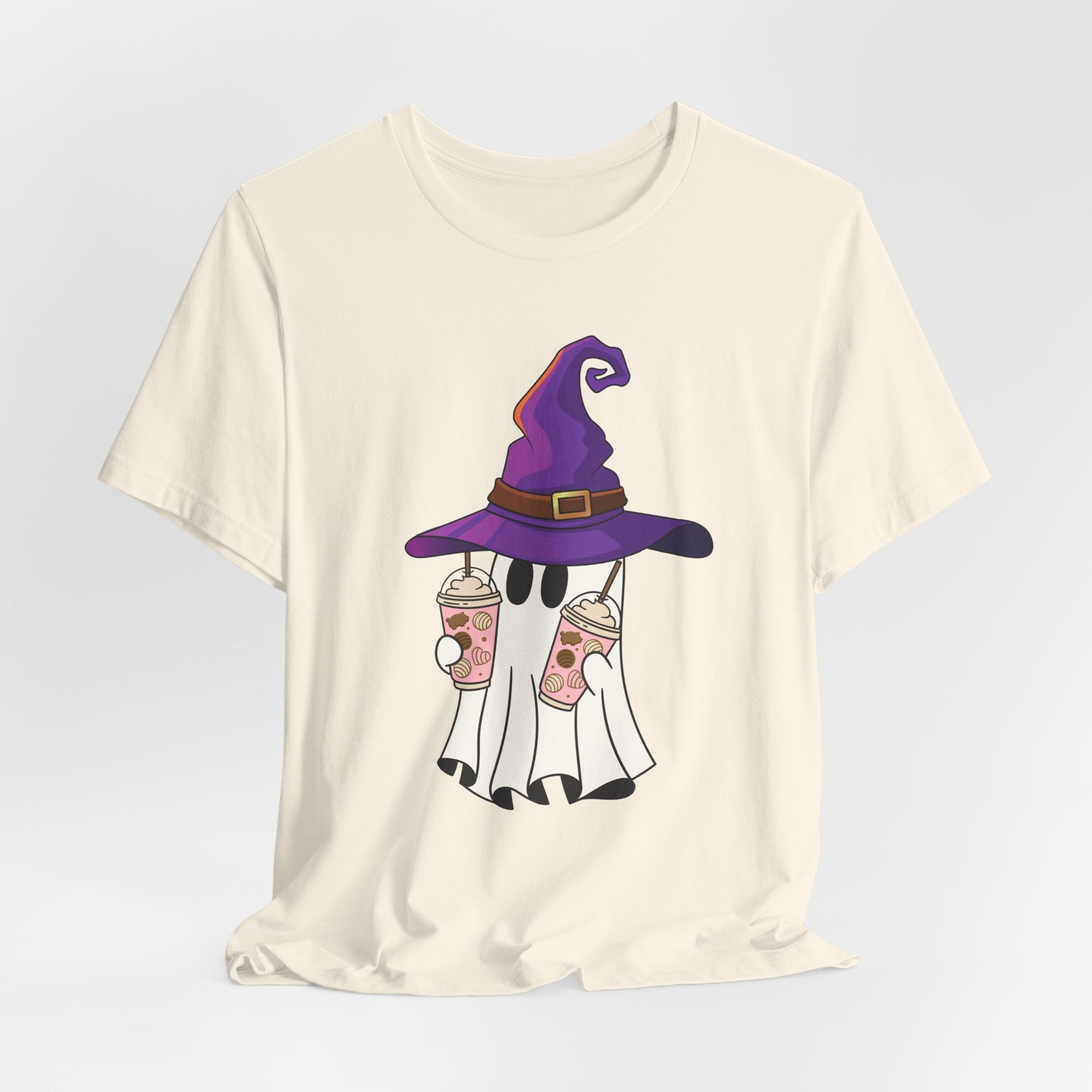 Juice Lover Halloween Ghost T-shirt for Men and Women