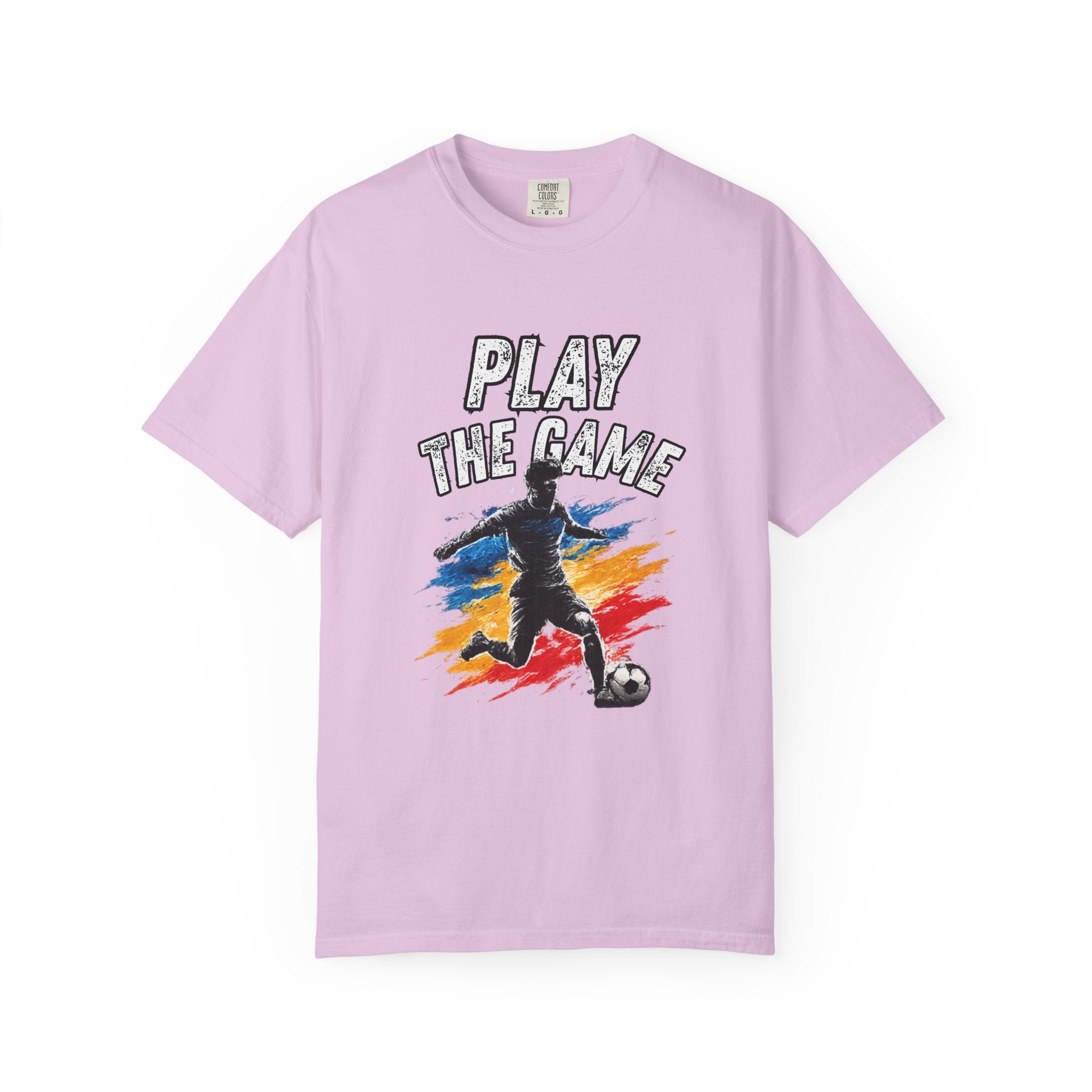 Play the Game Soccer T-Shirt – Vintage Football Player Graphic Tee