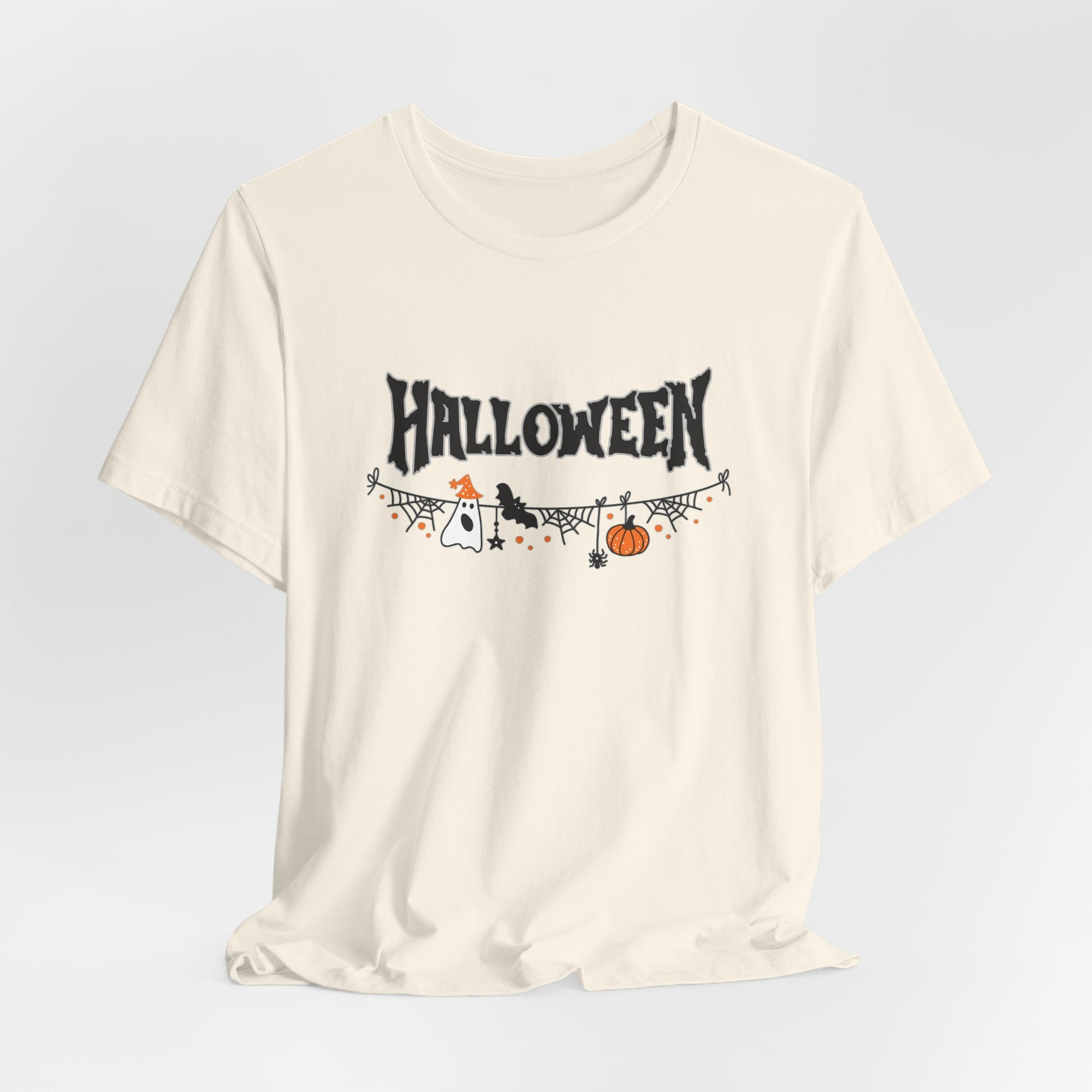 Halloween Spider Web T-shirt for Men and Women