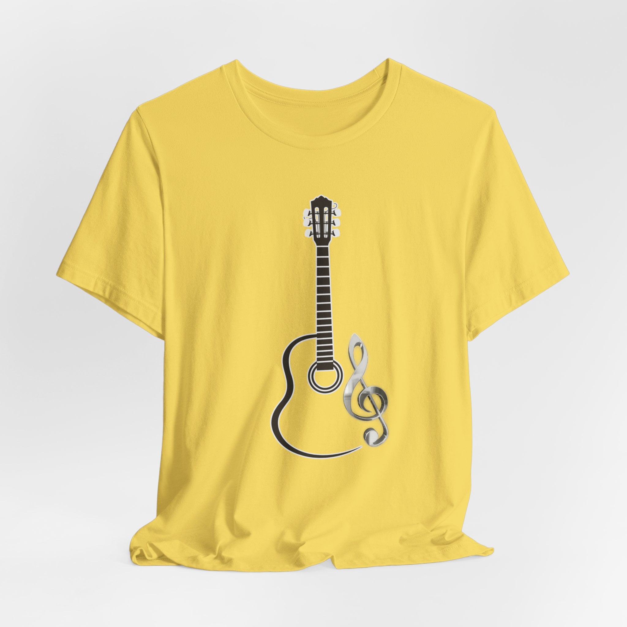 Acoustic Guitar Music Note Unisex T-shirt