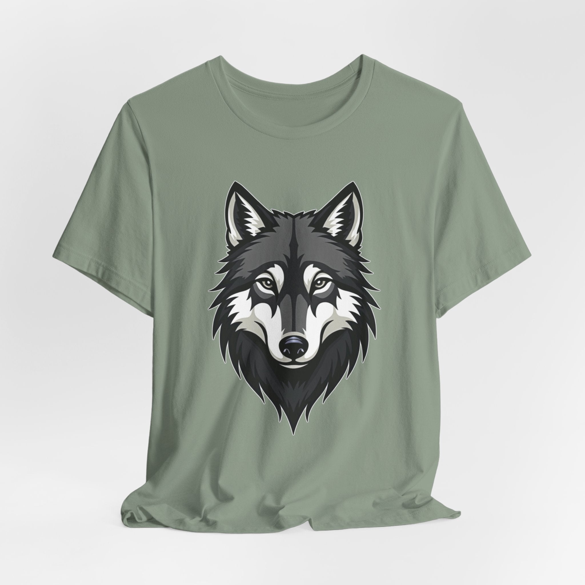 Bold Fox Face Graphic Unisex Animal & Pet T-Shirt