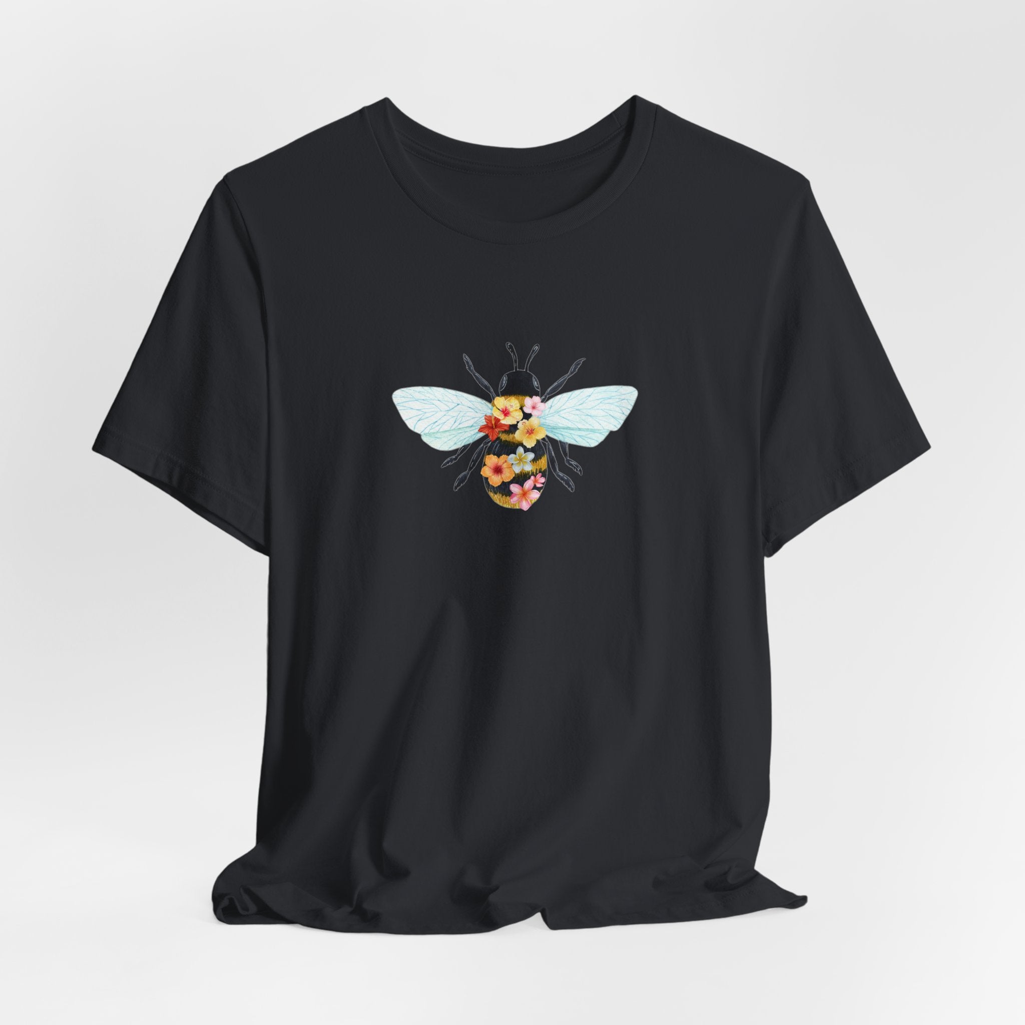 Black t-shirt with green text 'St. Patrick Would've Been a Birds Fan' on a white background