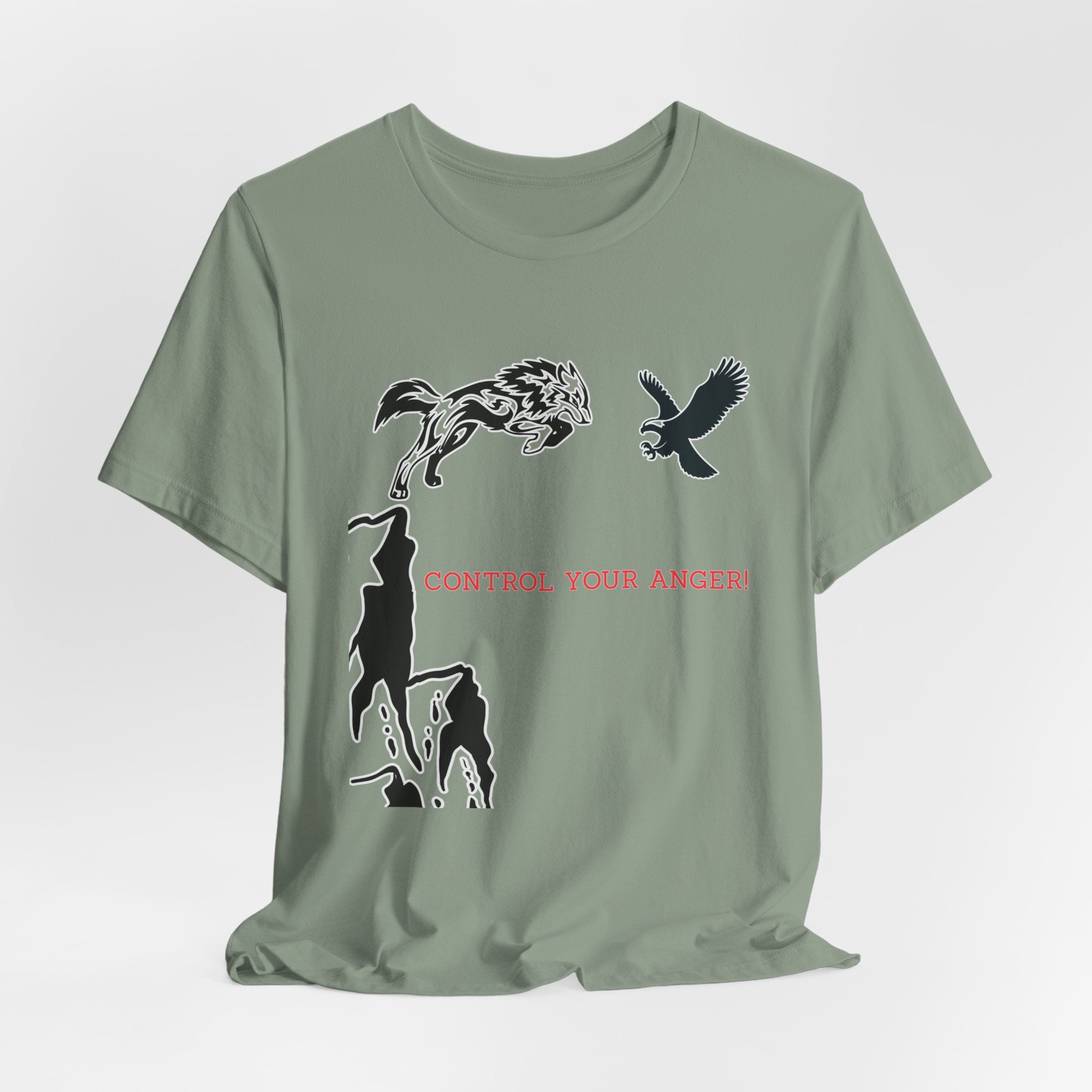 Control Your Anger T-Shirt – Motivational Mindfulness Unisex Tee