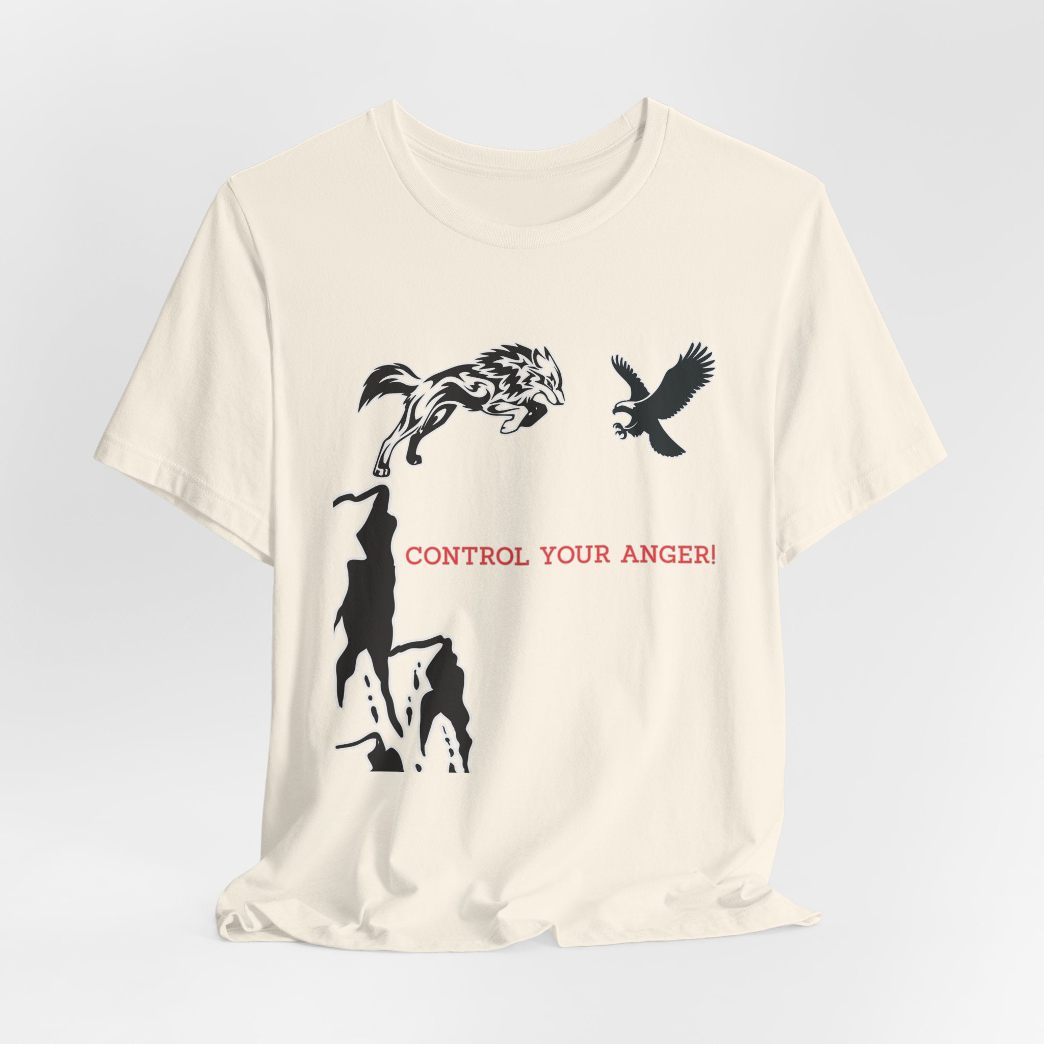Control Your Anger T-Shirt – Motivational Mindfulness Unisex Tee