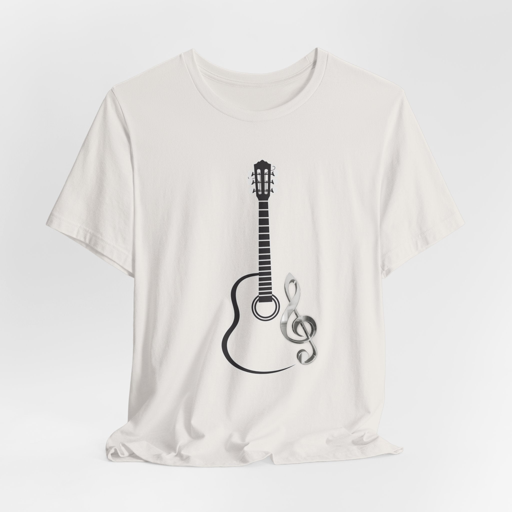 Acoustic Guitar Music Note Unisex T-shirt