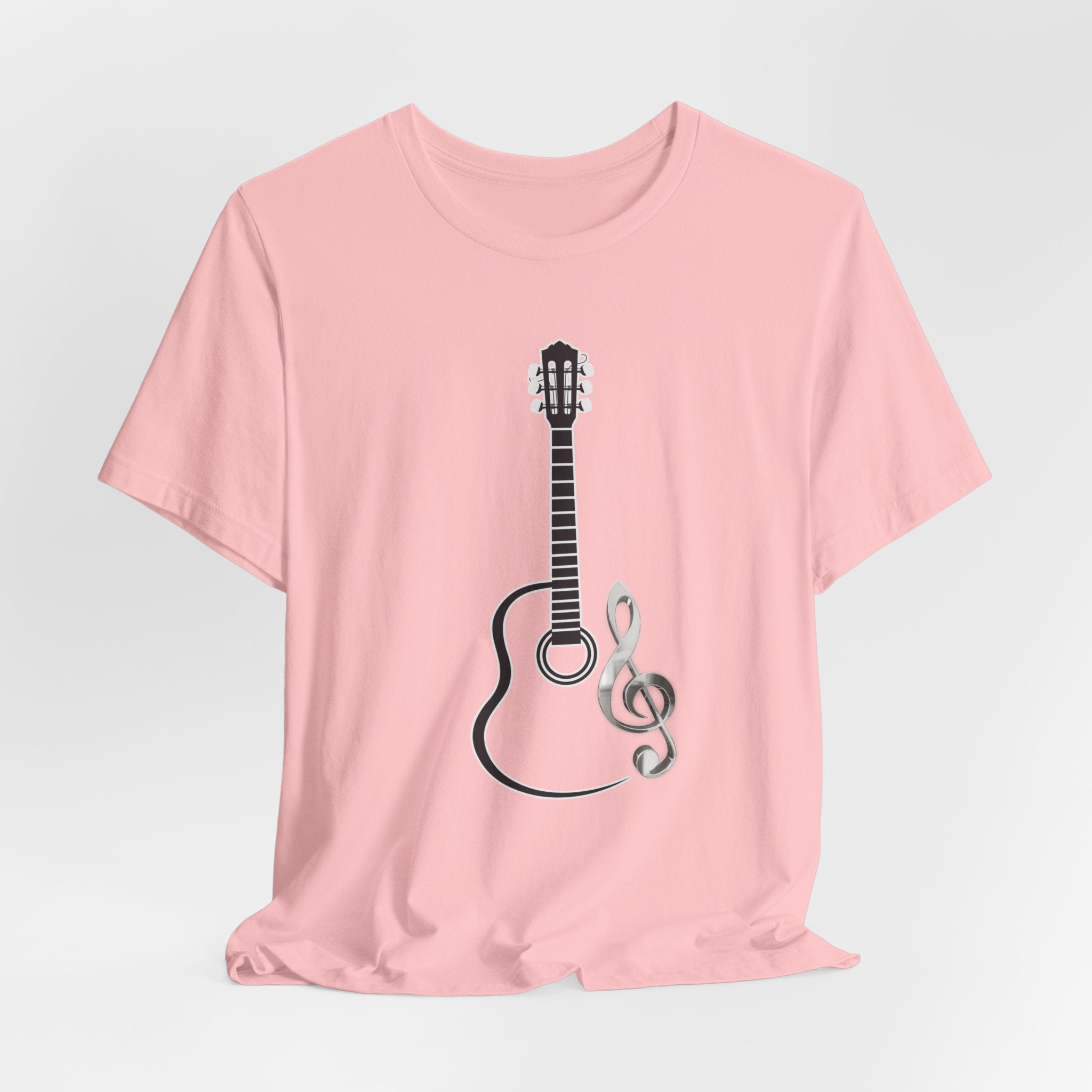 Acoustic Guitar Music Note Unisex T-shirt
