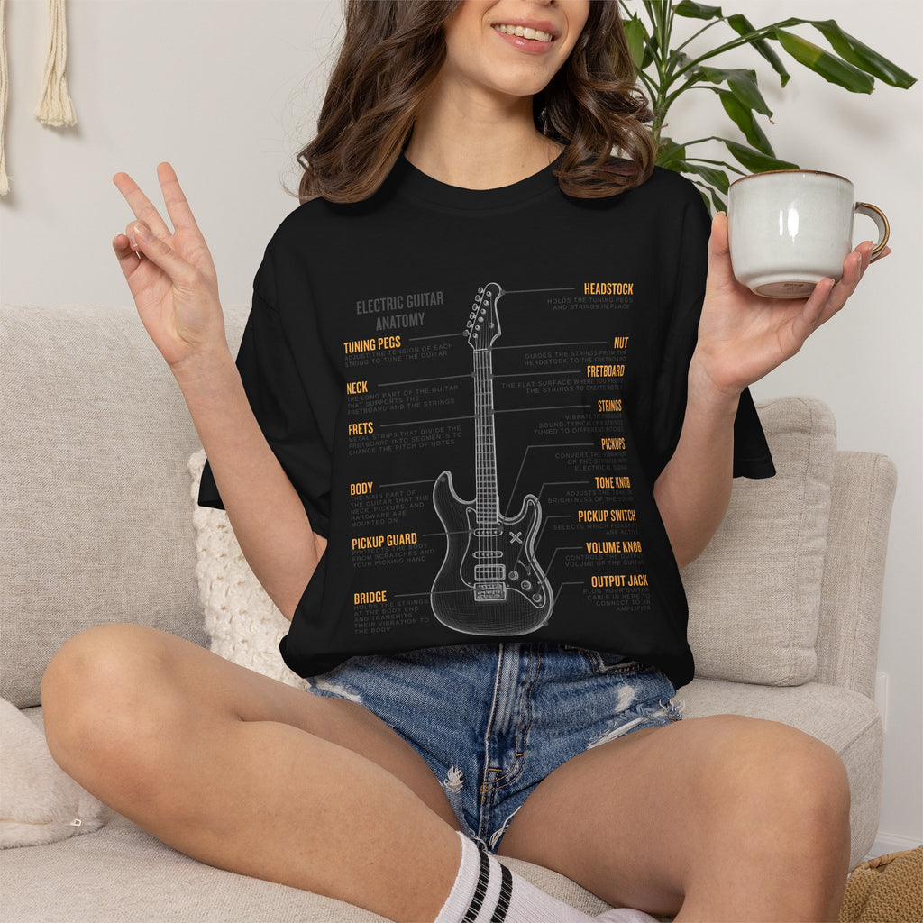 Electric Guitar Anatomy T-shirt