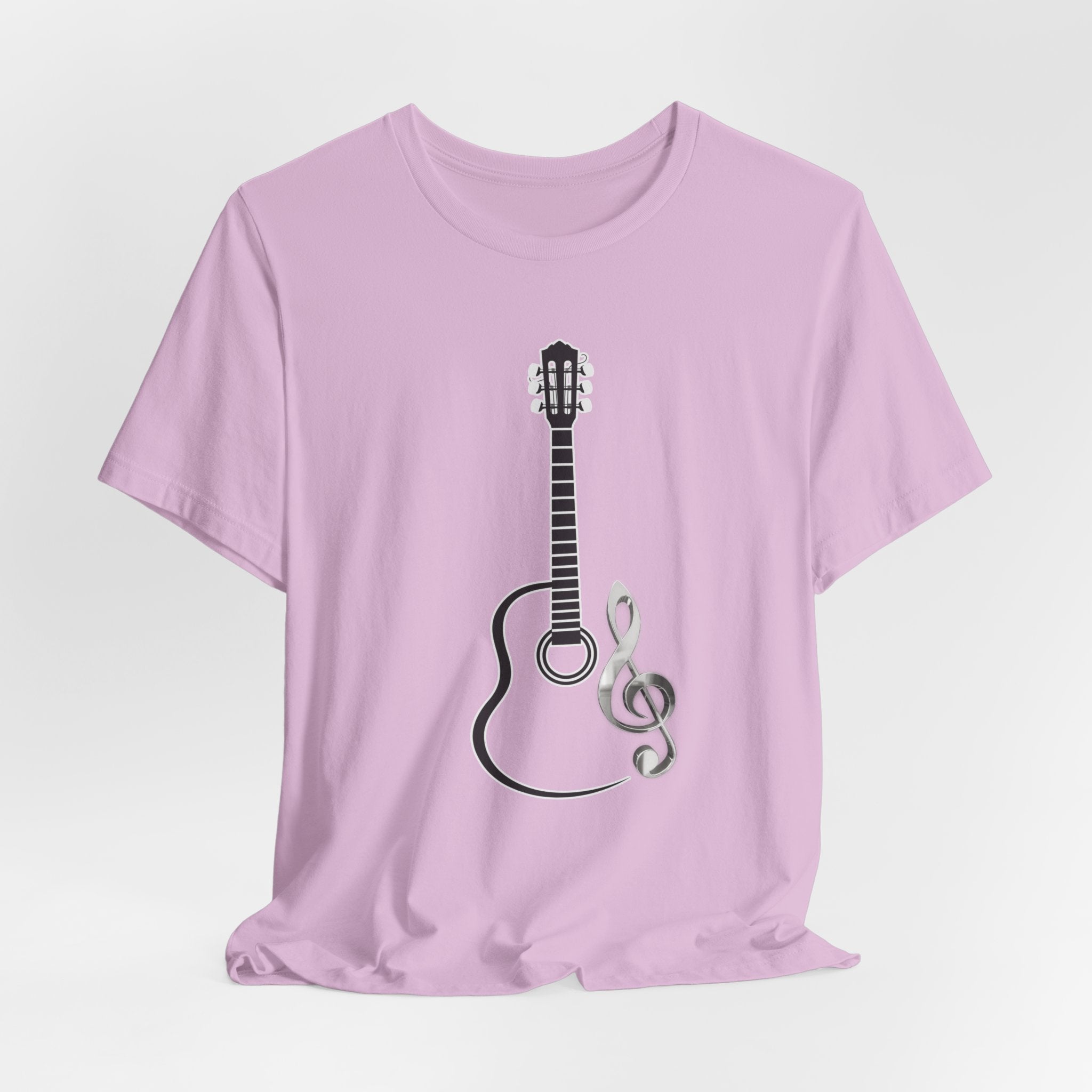 Acoustic Guitar Music Note Unisex T-shirt