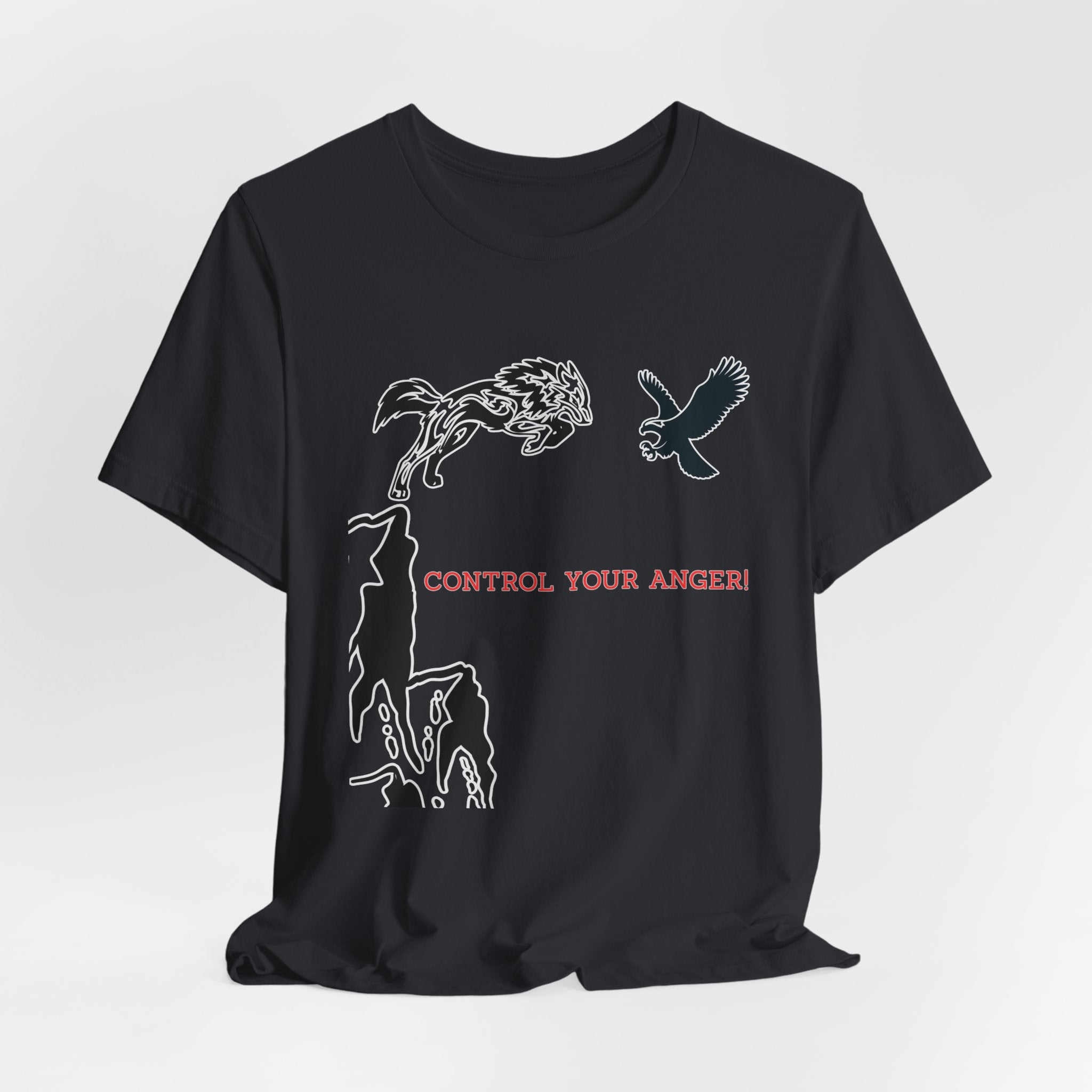 Control Your Anger T-Shirt – Motivational Mindfulness Unisex Tee