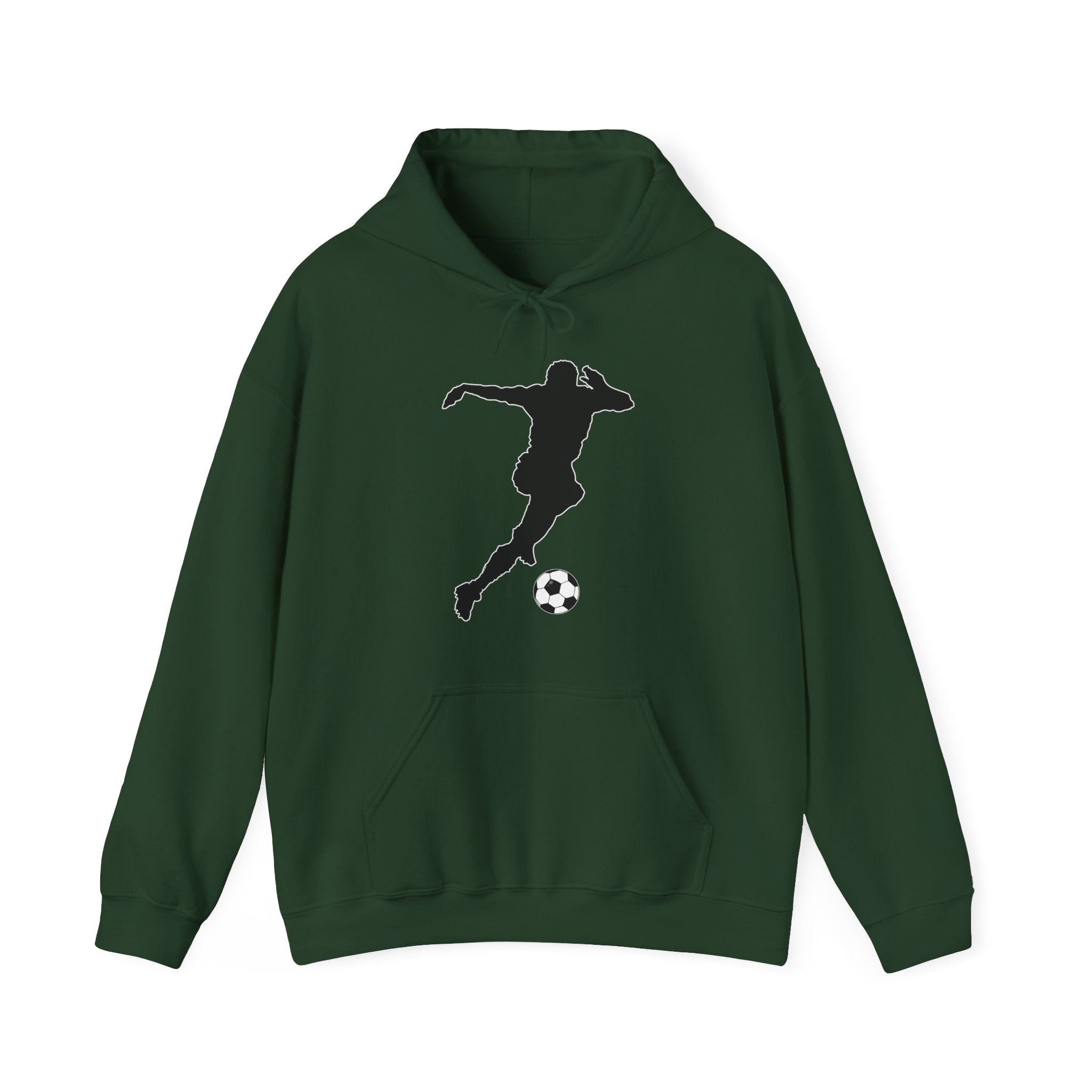 Soccer Player Retro Style Football Lover Hoodie