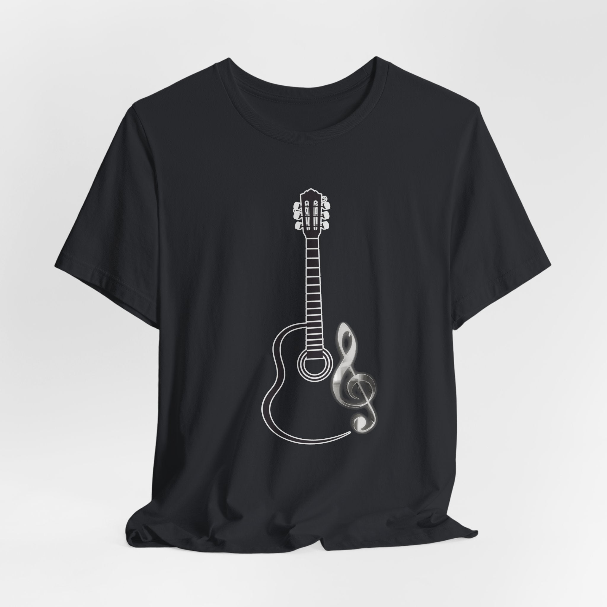 Acoustic Guitar Music Note Unisex T-shirt