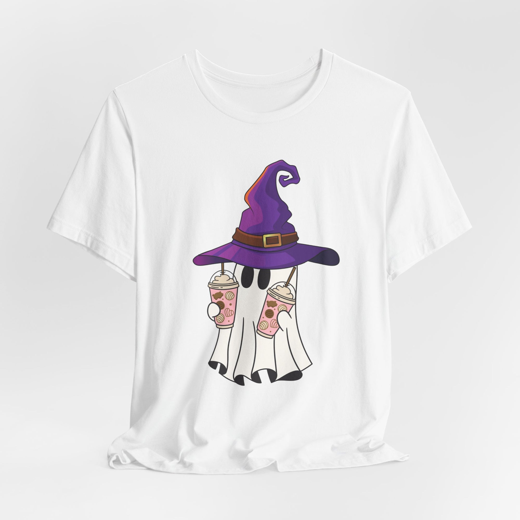 Juice Lover Halloween Ghost T-shirt for Men and Women