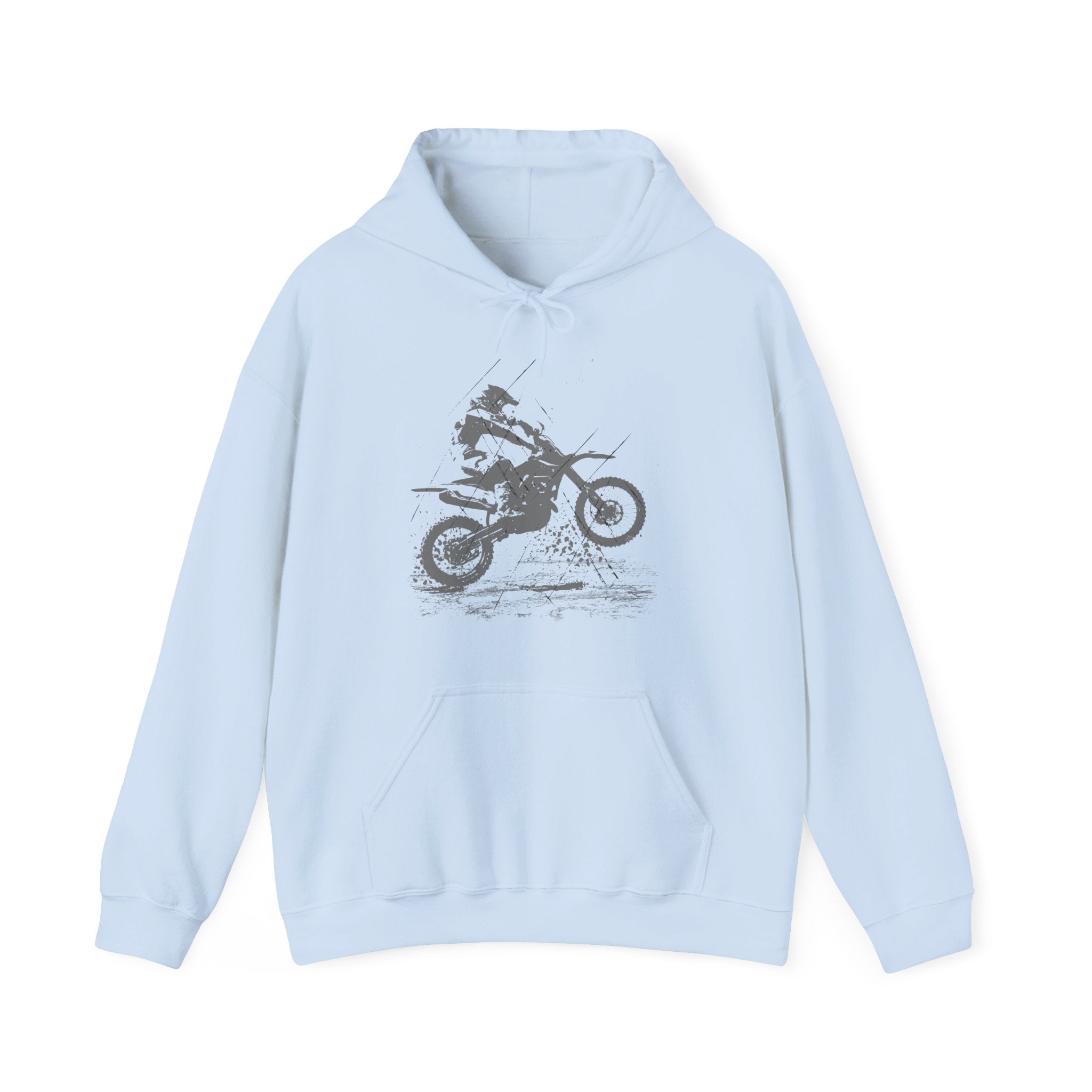 Vintage Motocross Dirt Bike Racing Graphic Hoodie