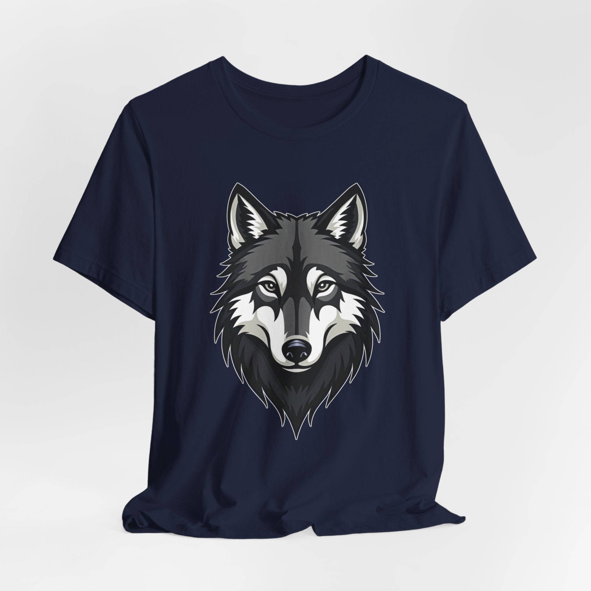 Bold Fox Face Graphic Unisex Animal & Pet T-Shirt