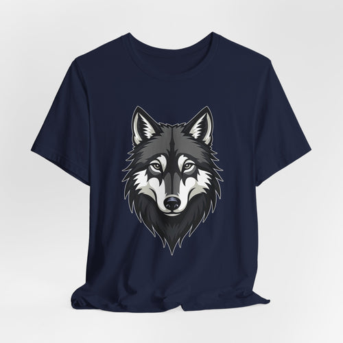 Bold Fox Face Graphic Unisex Animal & Pet T-Shirt