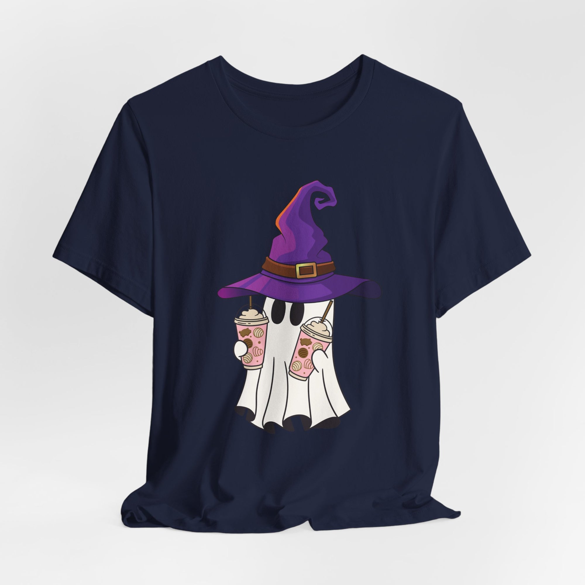 Juice Lover Halloween Ghost T-shirt for Men and Women