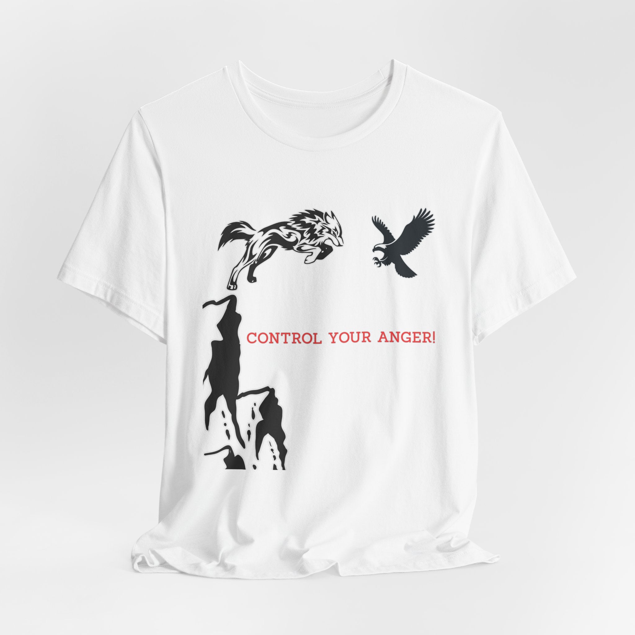 Control Your Anger T-Shirt – Motivational Mindfulness Unisex Tee