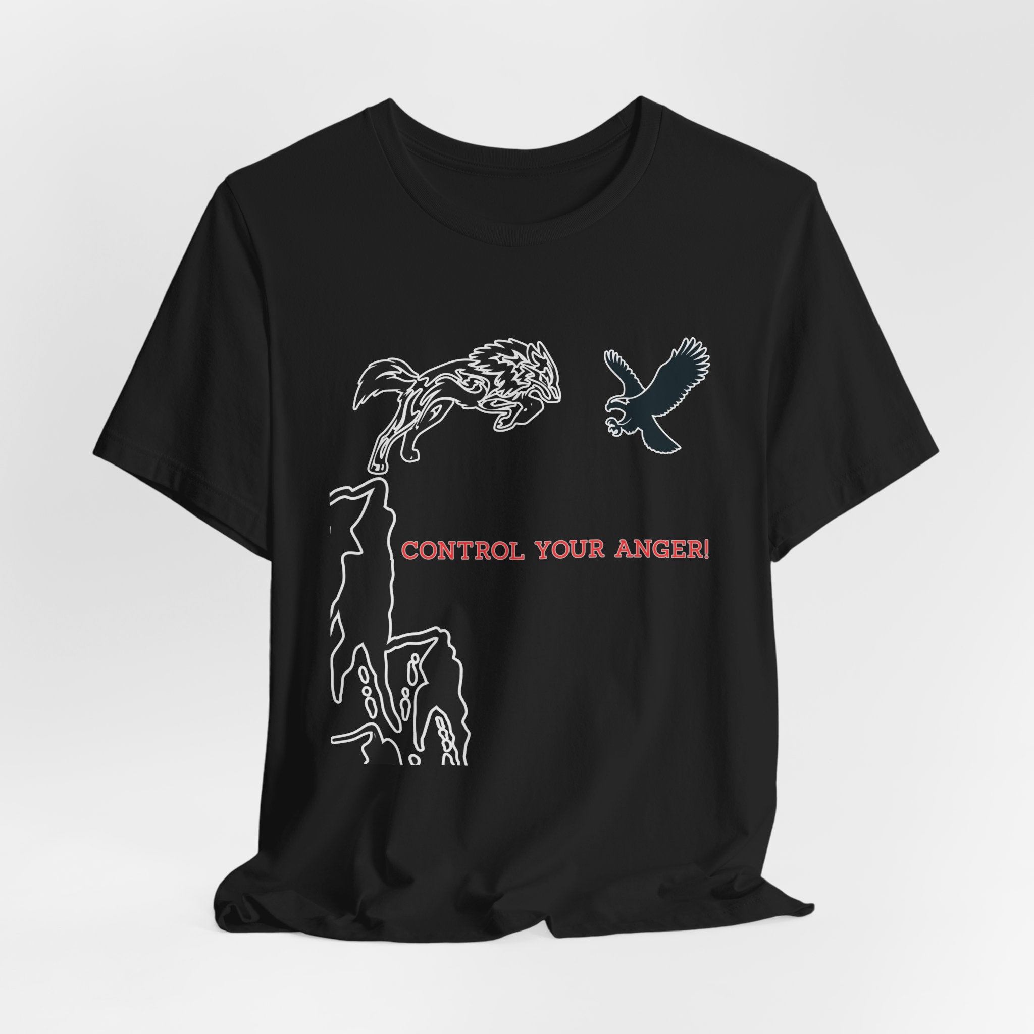 Control Your Anger T-Shirt – Motivational Mindfulness Unisex Tee