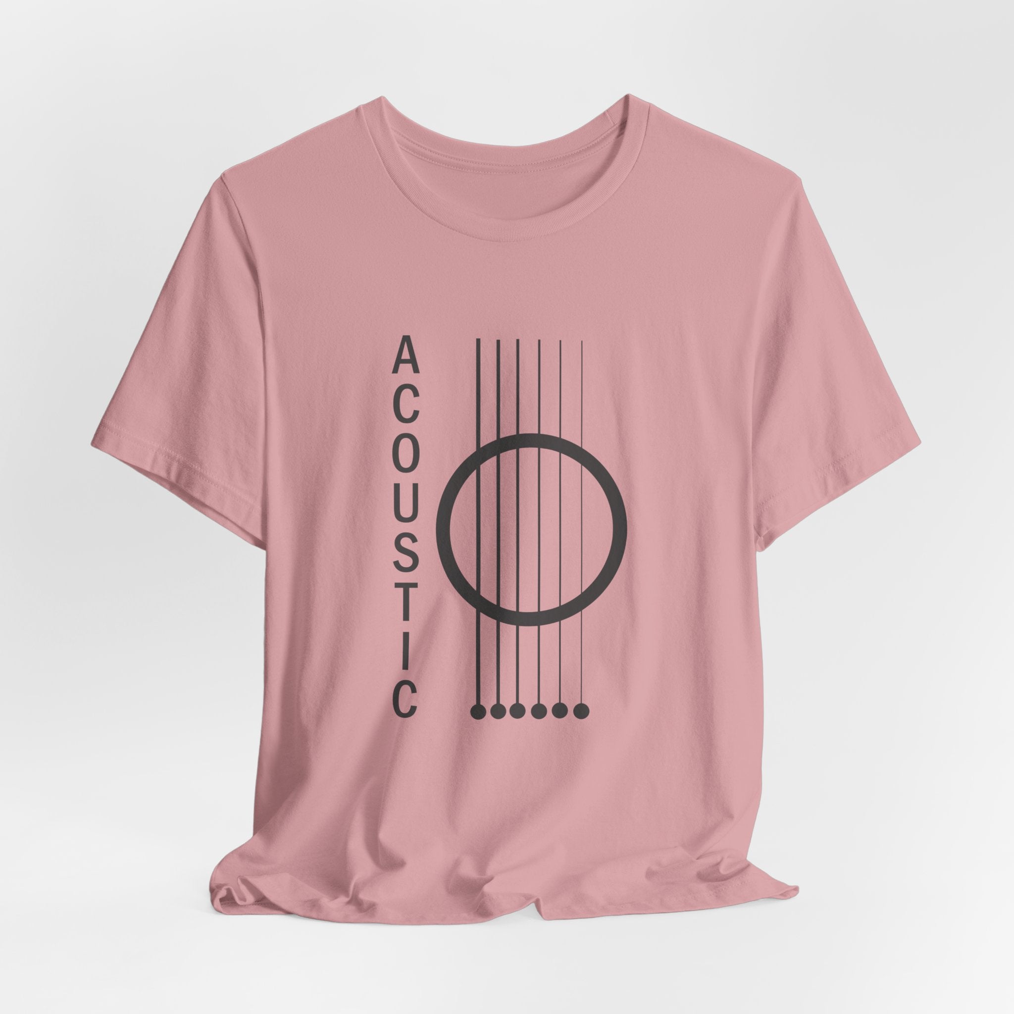 Acoustic Guitar Strings T-shirt – Music Lover Graphic Unisex Tee