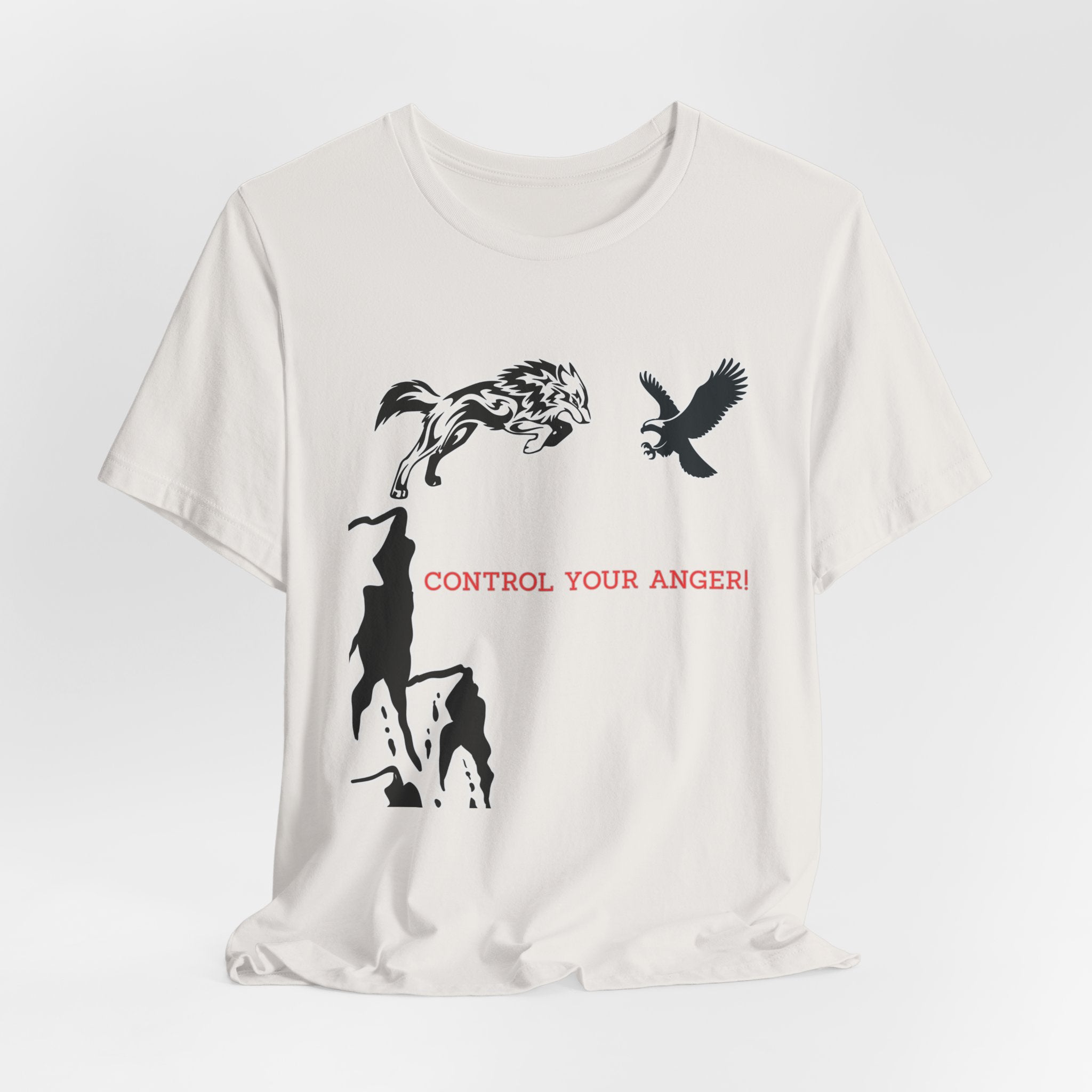 Control Your Anger T-Shirt – Motivational Mindfulness Unisex Tee