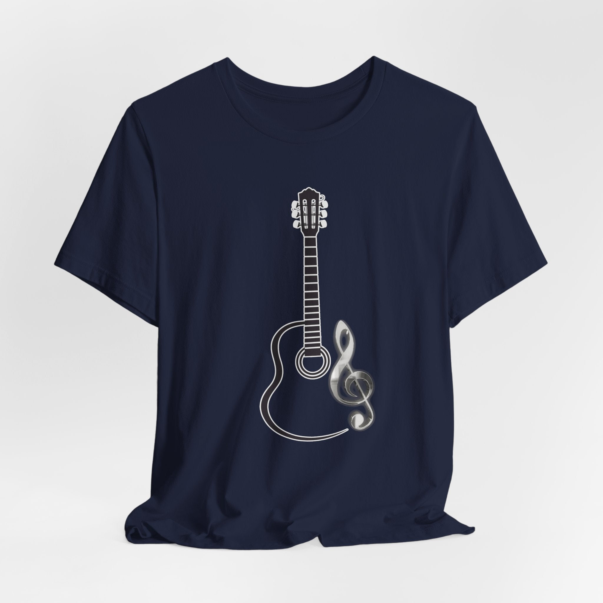 Acoustic Guitar Music Note Unisex T-shirt