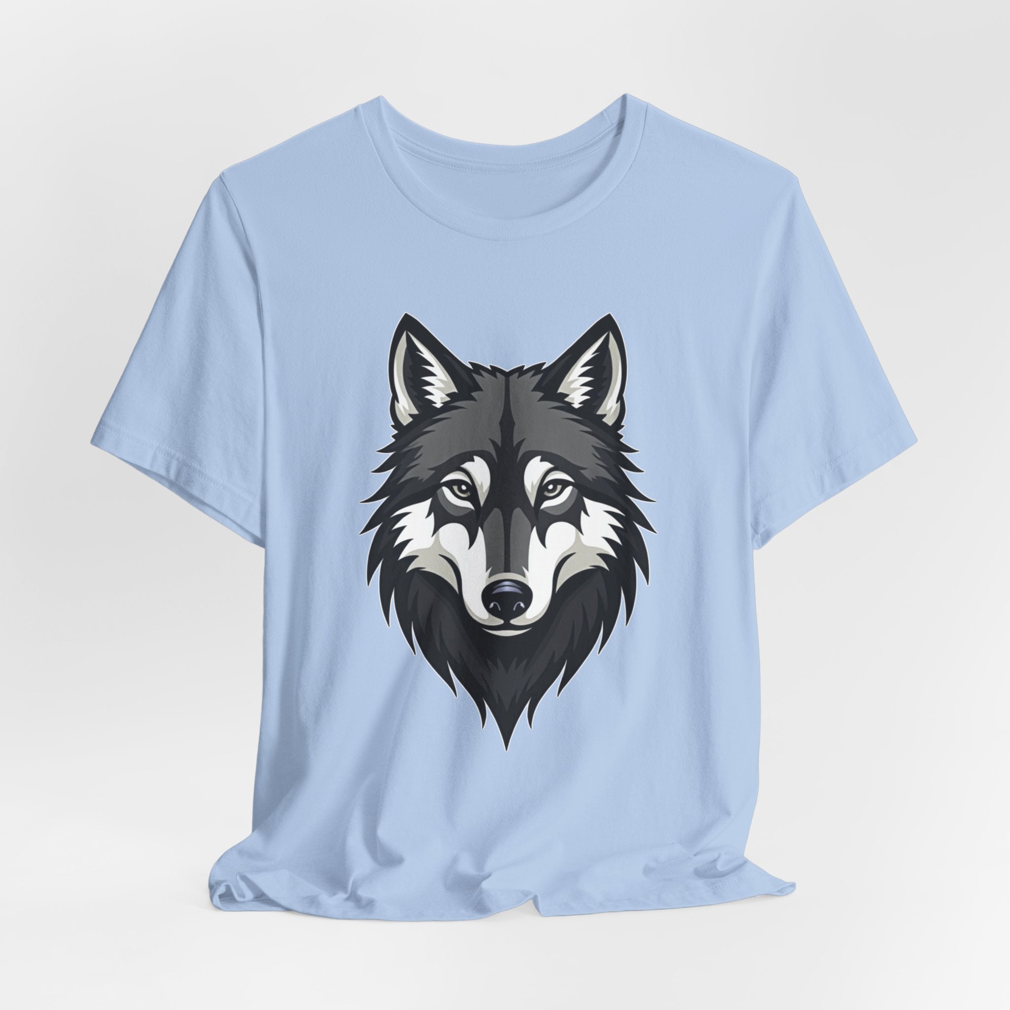 Bold Fox Face Graphic Unisex Animal & Pet T-Shirt