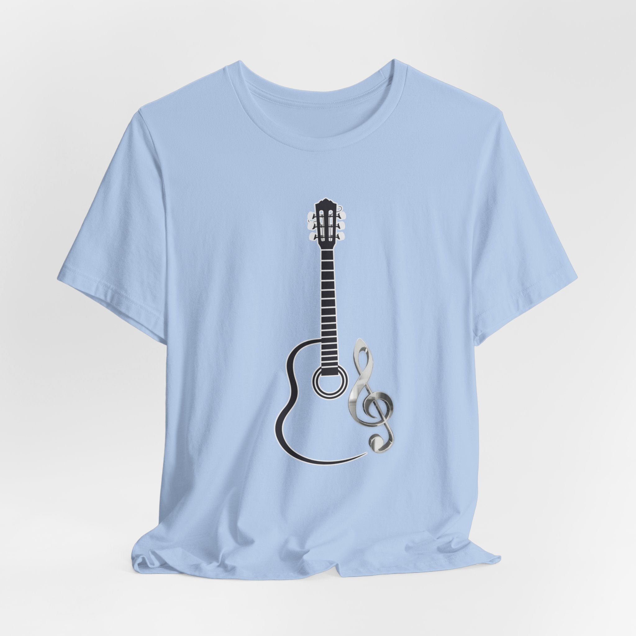 Acoustic Guitar Music Note Unisex T-shirt