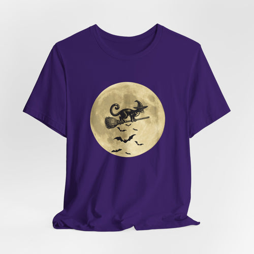Bats and the Flying Cat T-shirt for Men and Women