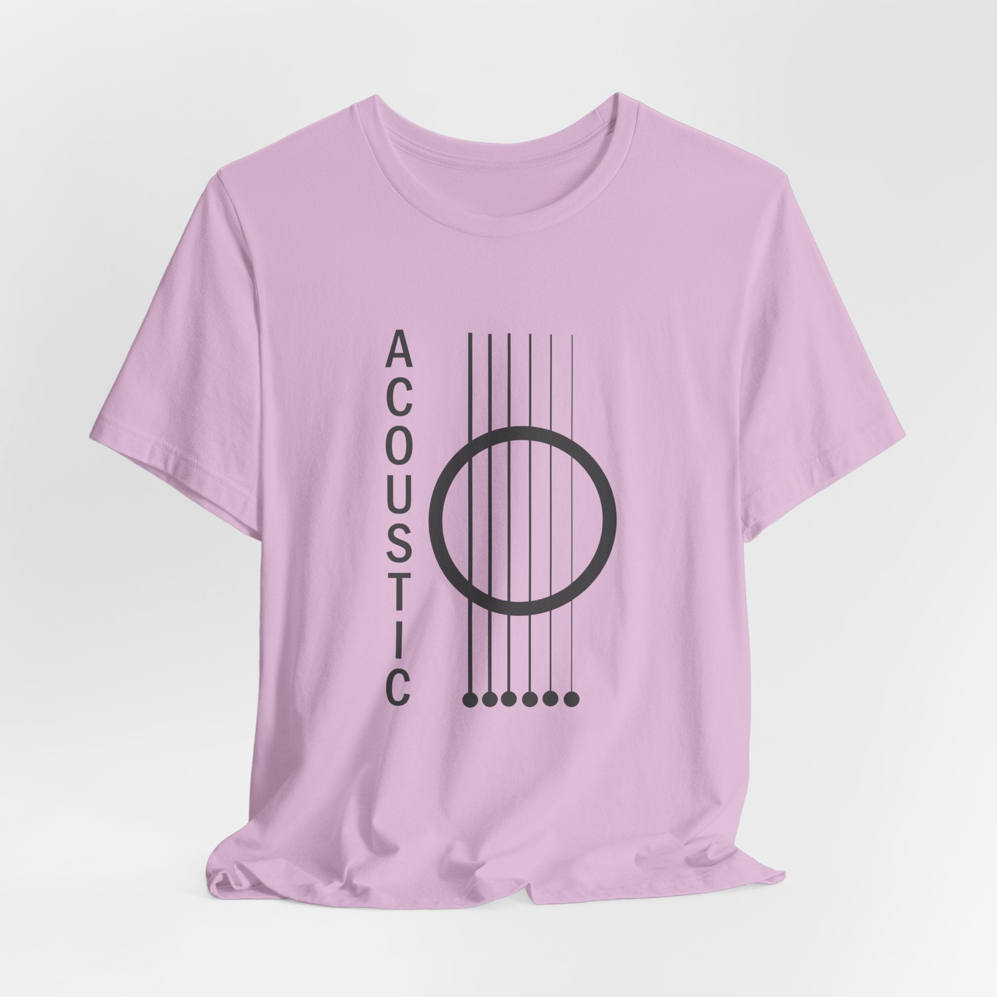 Acoustic Guitar Strings T-shirt – Music Lover Graphic Unisex Tee