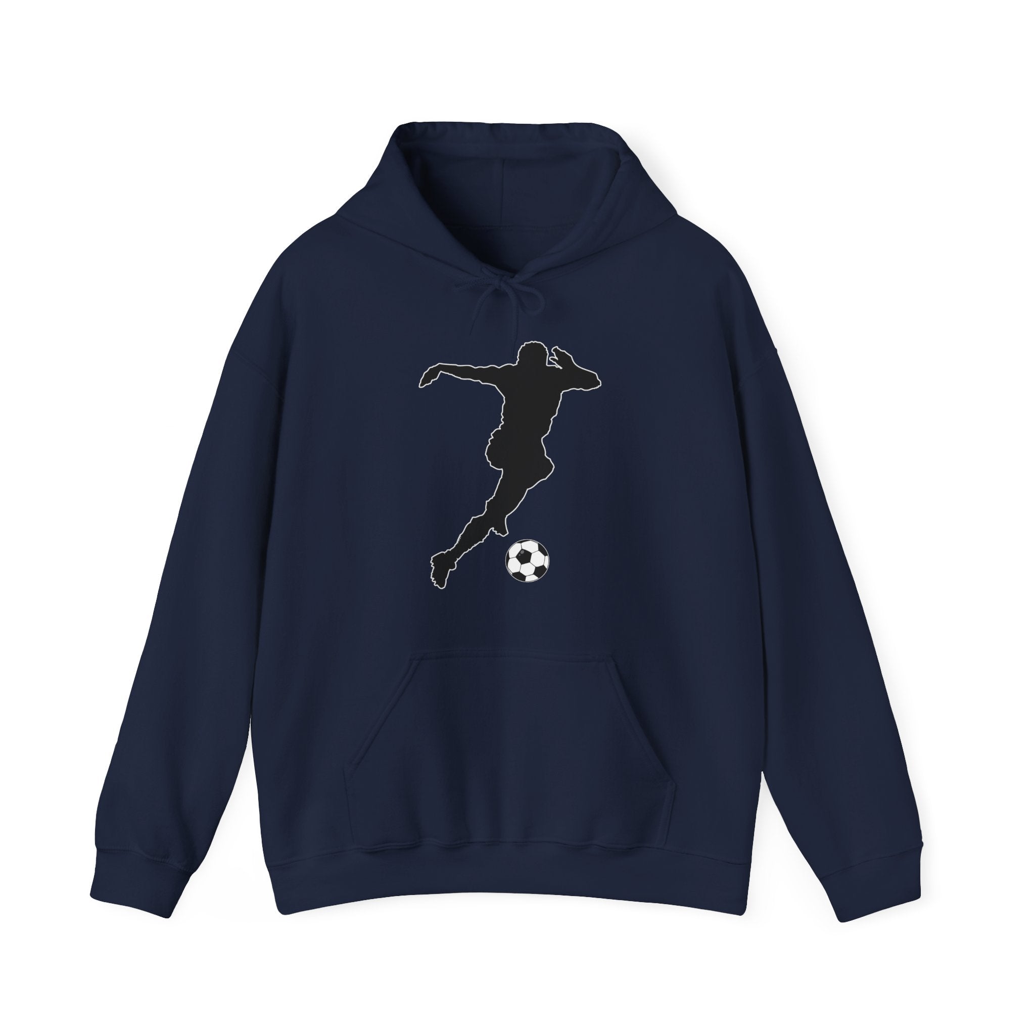 Soccer Player Retro Style Football Lover Hoodie