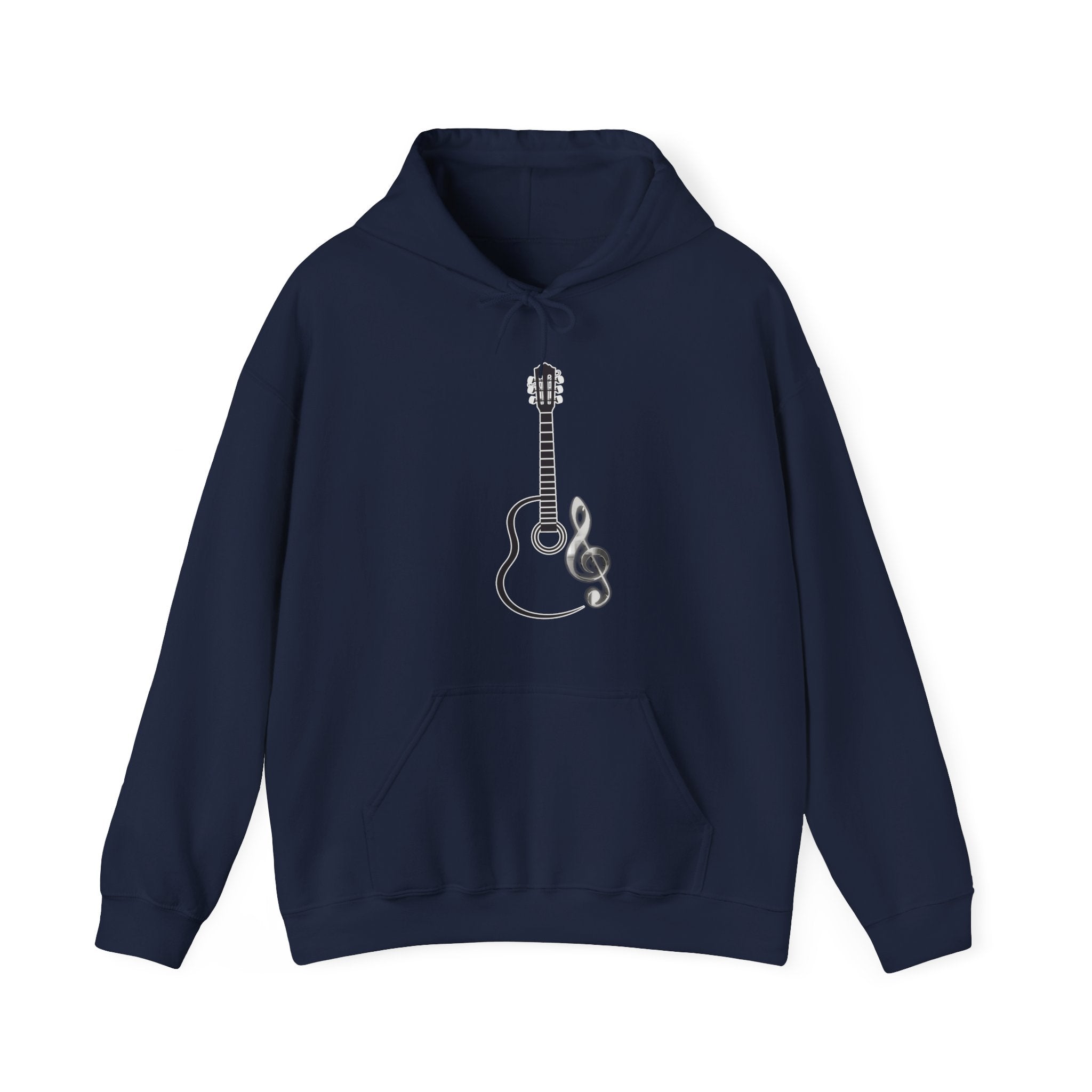 Acoustic Guitar Music Note Hoodie