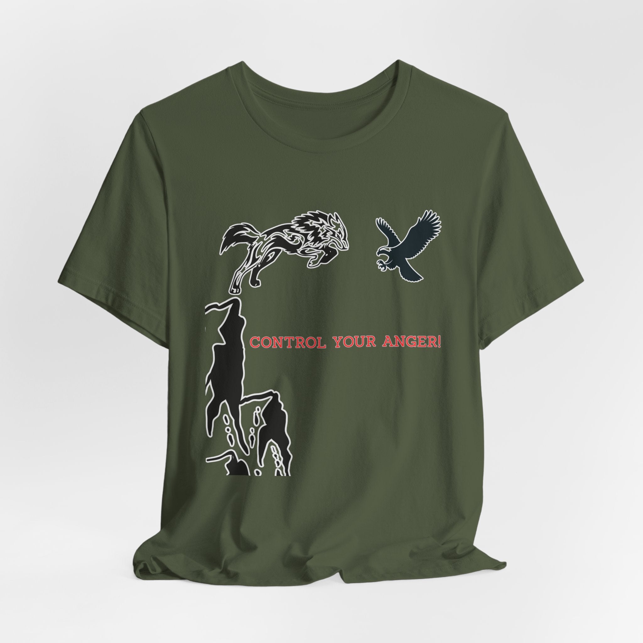 Control Your Anger T-Shirt – Motivational Mindfulness Unisex Tee