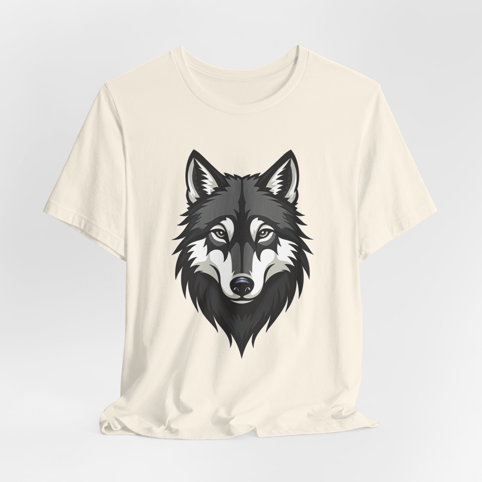 Bold Fox Face Graphic Unisex Animal & Pet T-Shirt