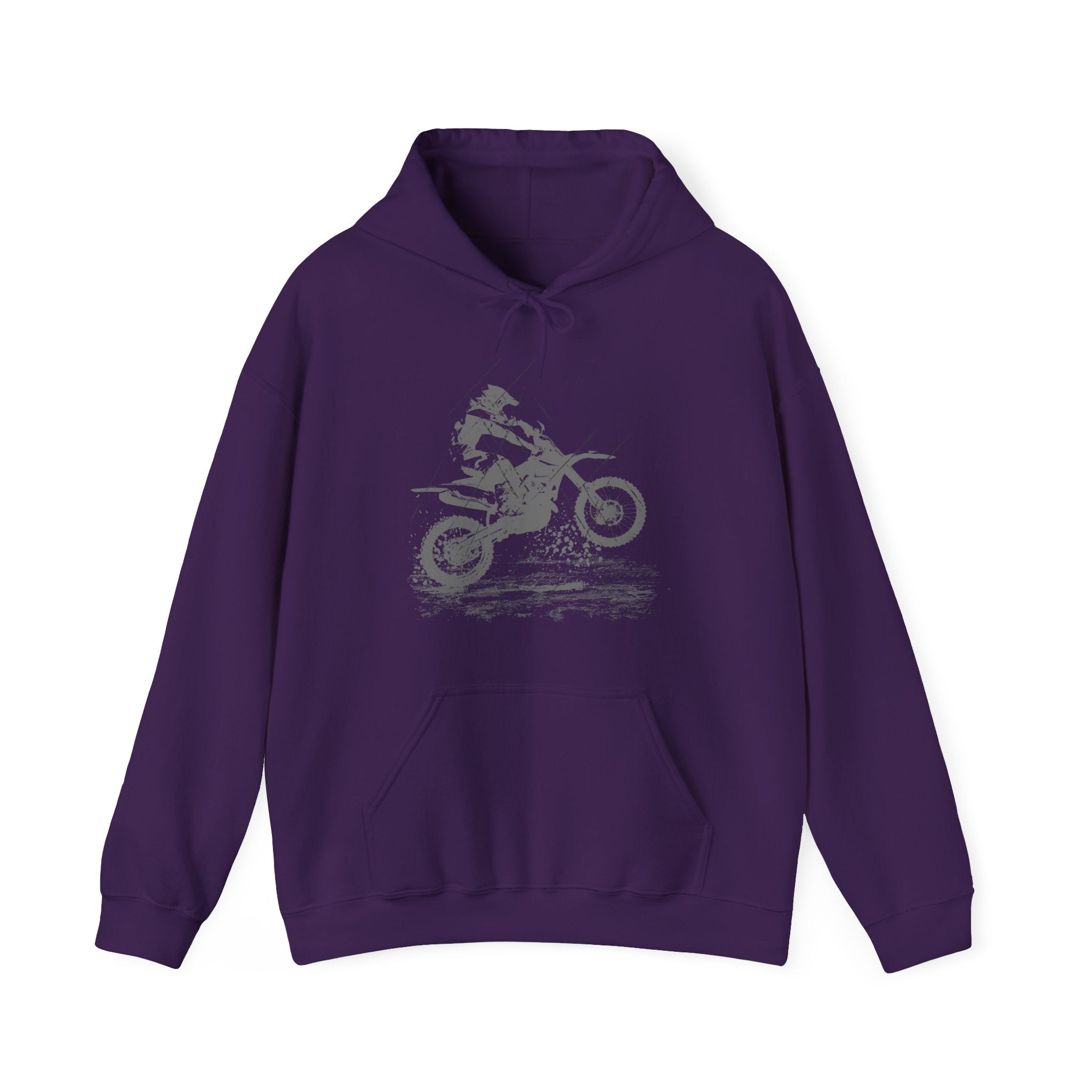 Vintage Motocross Dirt Bike Racing Graphic Hoodie