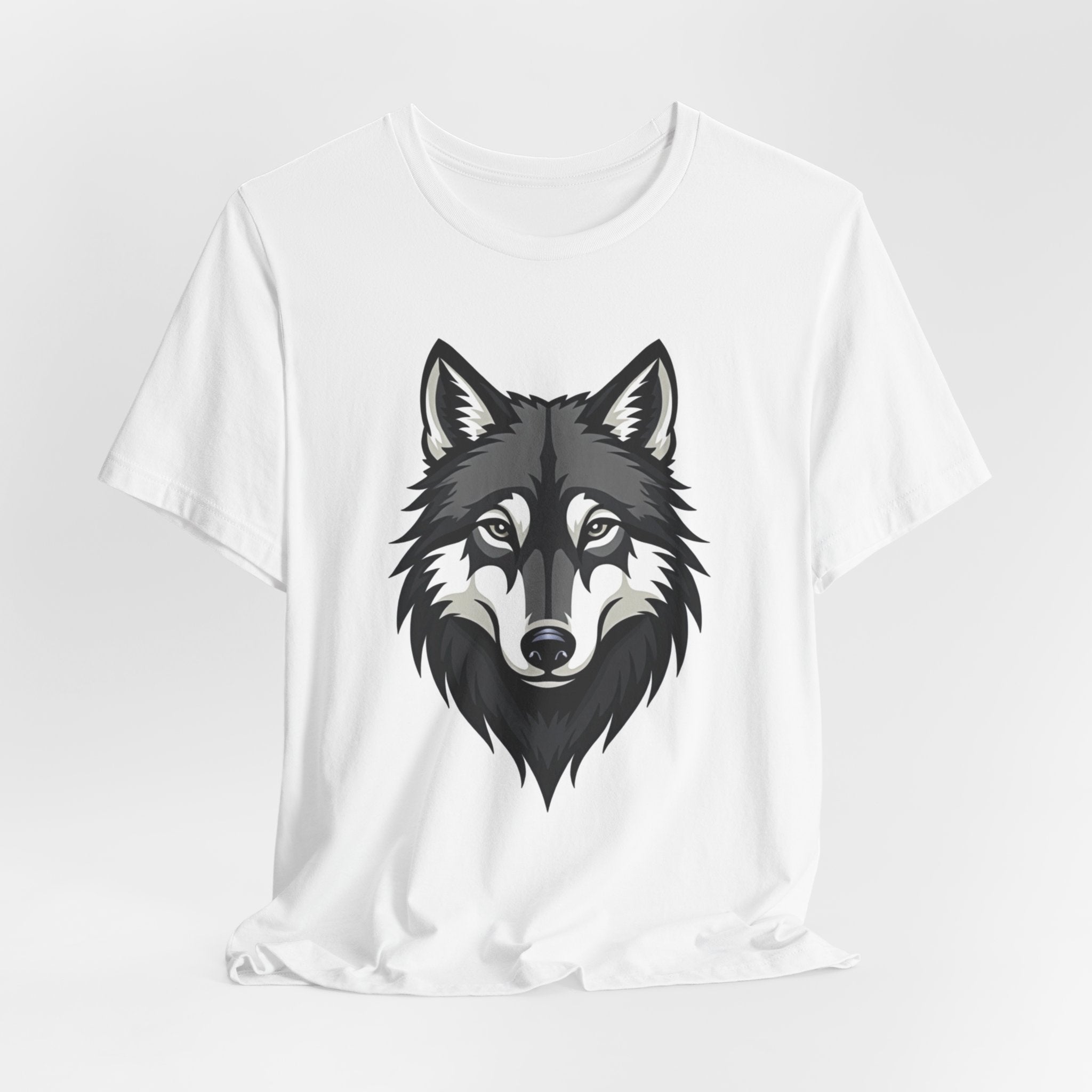 Bold Fox Face Graphic Unisex Animal & Pet T-Shirt